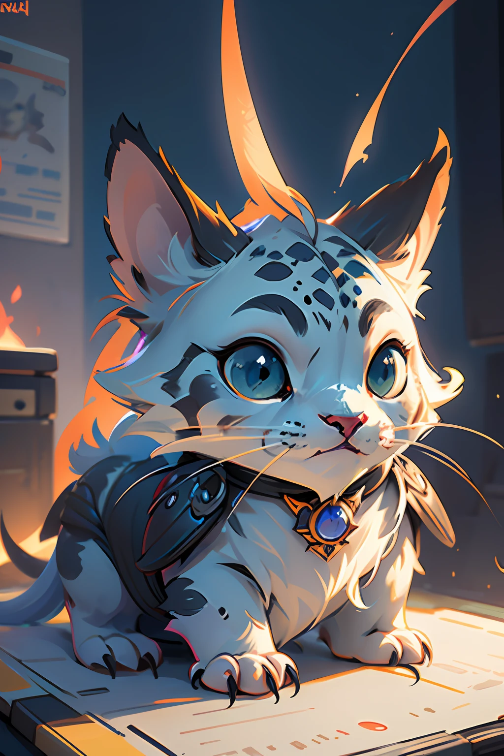 "Create a masterful masterpiece of cute creatures with ultra-detailed concept art inspired by . Utilize Stable Diffusion's power to unleash your inner Cu73Cre4ture programmer and bring your imagination to life!"