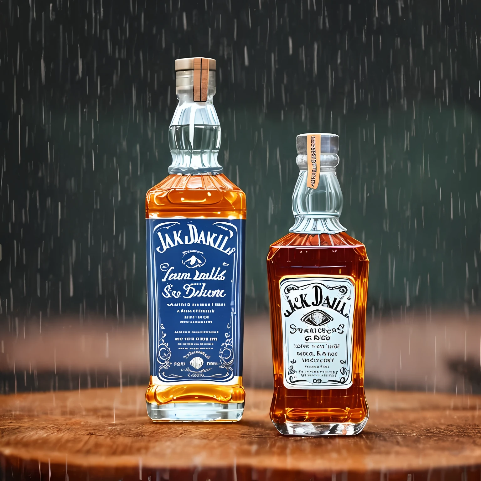 Jack Daniel’s and rain