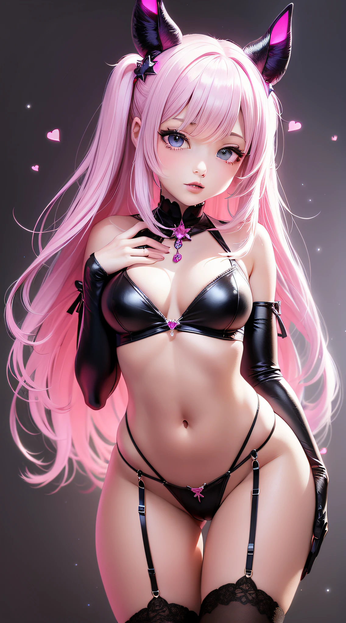 Ultra detallado, 1princesa, ropa divina, diosa perfecta, coqueta, cuerpo delicado y petite, cuerpo ultra sexy, cuerpo completo, amor, bonbon , cabello blanco, (obra maestra, mejor calidad), neon glow, fantastically beautiful