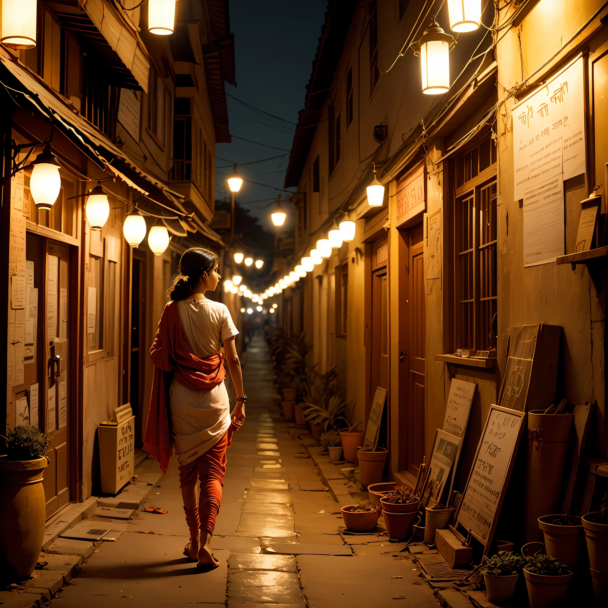 You are the way away, Late night Gauri lamps --auto