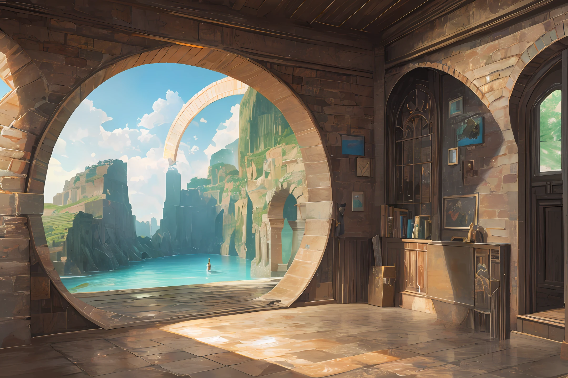 imaginations from the other side , realistic, full hd, surreal, --auto --s2
