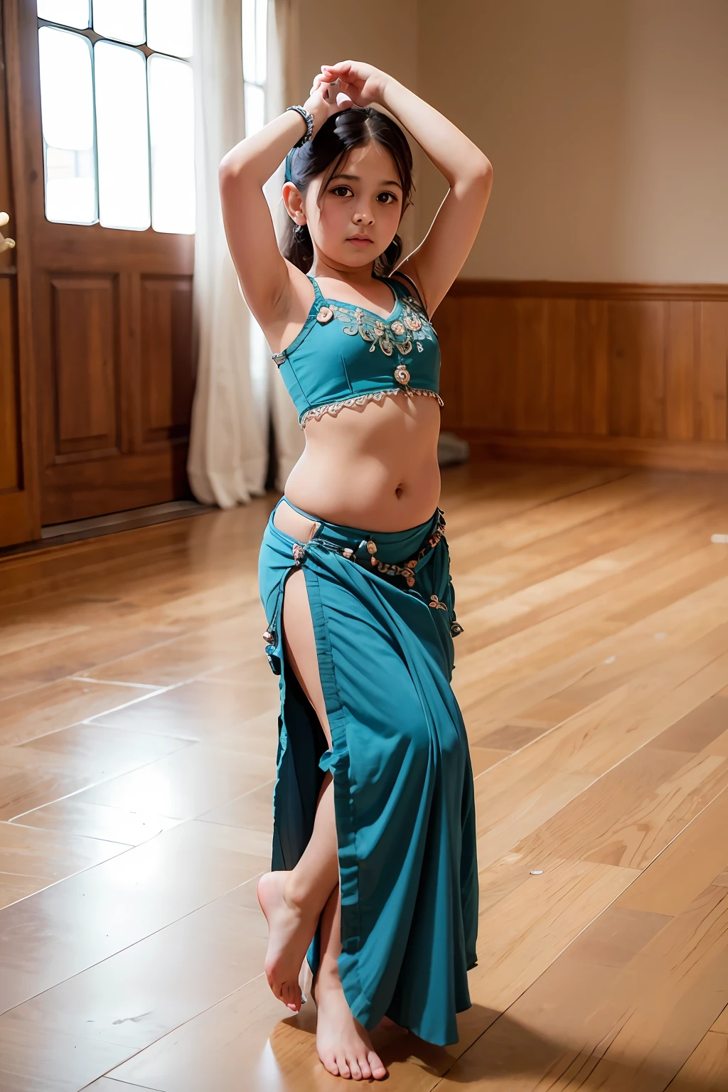 perfect face chubby child in bra and saree wlop perfect full HDR body exposed midriff flat chest curvy indian armpits child bellydancer 8k chubby high res knees full body