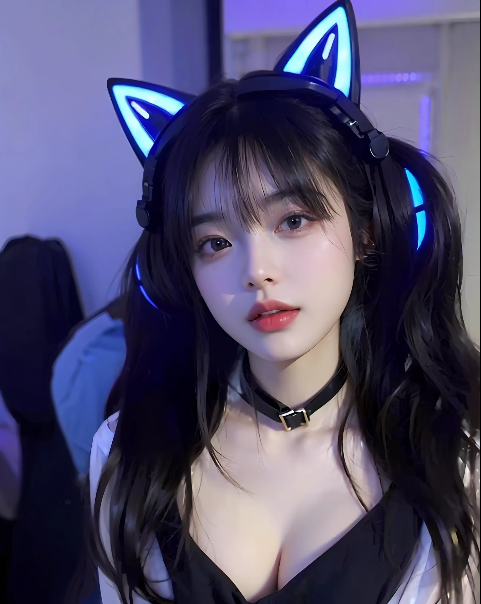 (Large breast:1.4),(shirt:1.4),(Best quality,masterpiece,ultra high res,(photorealistic:1.4),1girl,(16 years old:1.4),(long hair:1.6)