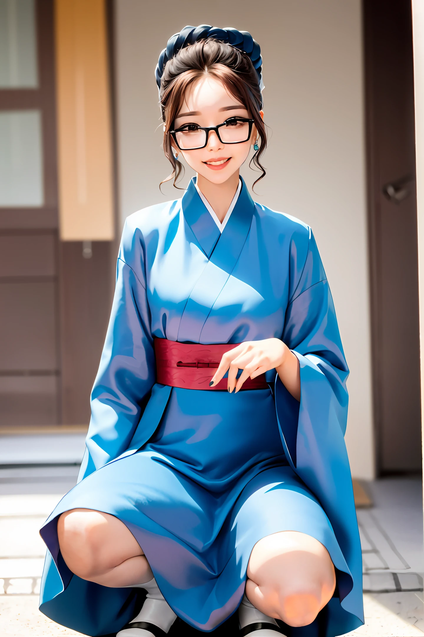 delicado, Masterpiece, lindo detalhado, Coloridos, finamente detalhado,Detailed lips, detalhes intrincados, (1 mulher:1.1), (Uma linda mulher coreana sexy de 30 anos de idade:1.1),(Kpop idol, Coreano misto), (cabelo amarrado:1.1), (50mm Sigma f/1.4 lentes ZEISS, F1.4, 1/Anos 800, ISO 100, Fotografia:1.1), mama grande,(fotorrealista:1.1), somente, Olhando_em_visualizador, tall female, ,sorriso feliz, De_frente, Brincos, esguio_perna, magro, coxa_Gap, modelo, Reflexo da lente, Gargantilha,(Hanbok+silhueta transparente, salto em cunha:1.3), korean commentary, Coreano_Rua, Coreano_tradicional_casa,1st year,, squatting cowgirl position, vaginal, Pov,
