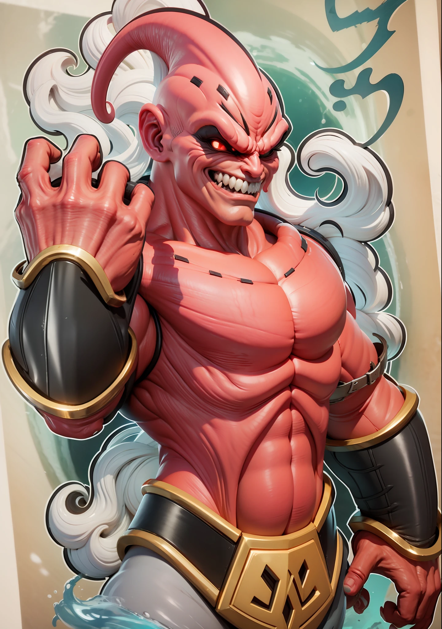 Majin boo, unreal engine 5, 8k.