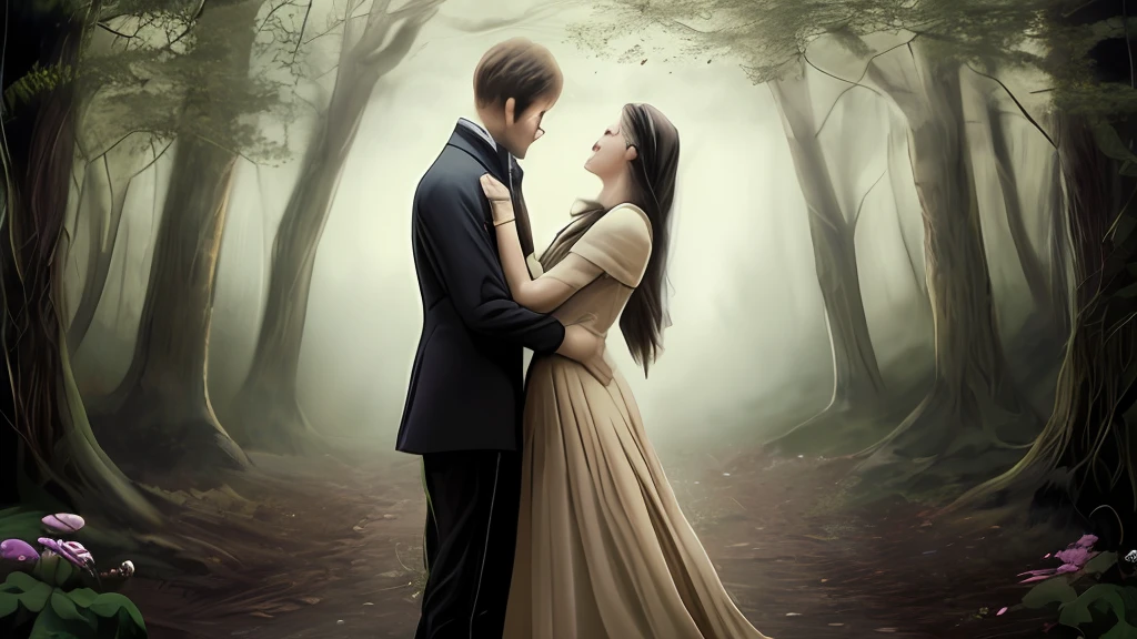 Love between life and death, Romanticism, blending
