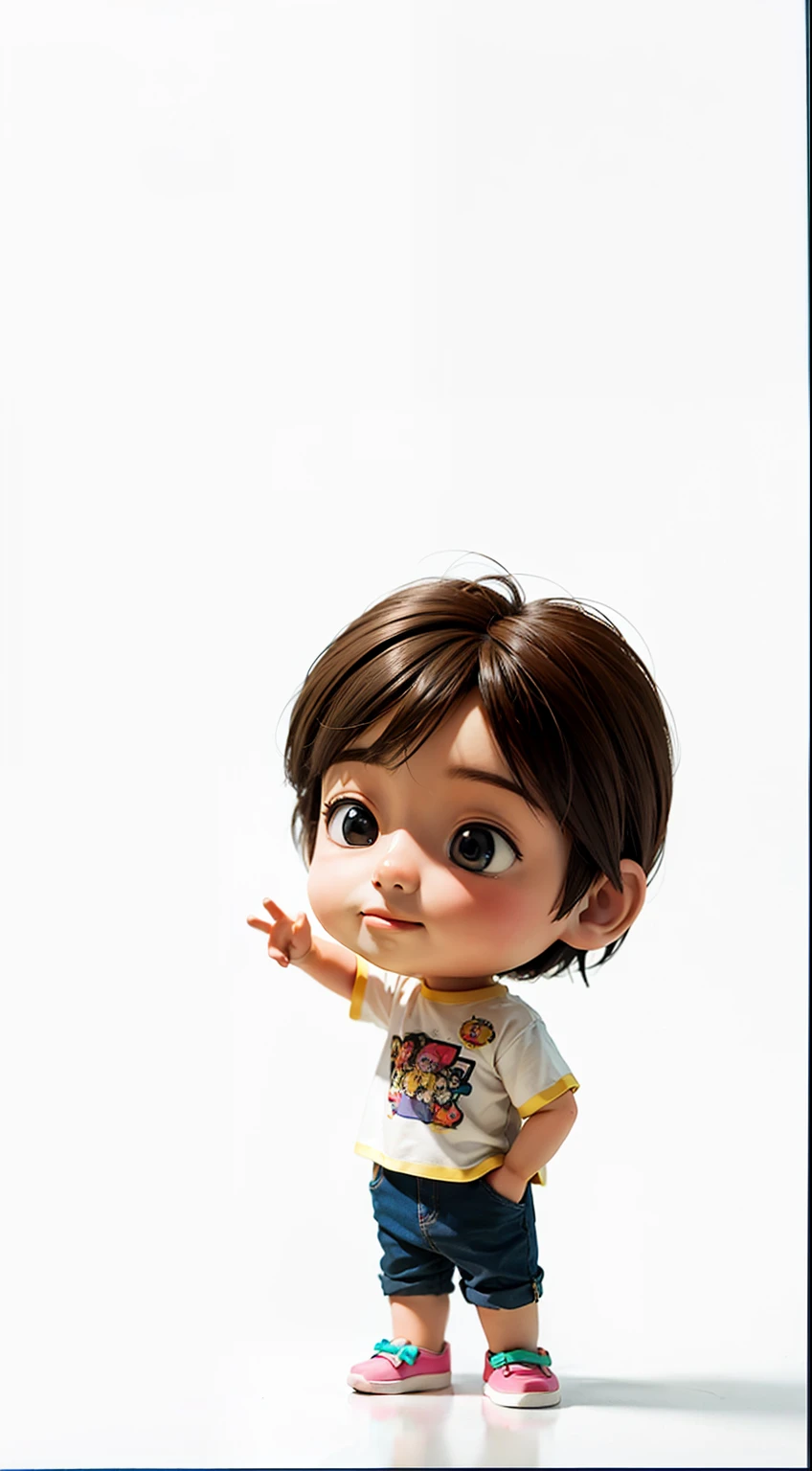 Anime - figura de estilo de um , he's on his back, render de umo menino 3d bonito, Personagem pequeno. Motor Unreal 5, Estilo anime 3D realista, anime estilo 3d, kawaii retrato realista, Personagem 3d realista, 3 d anime realista, Personagem altamente detalhado, painting digital adorable, 3 d render arte do caractere 8 k
