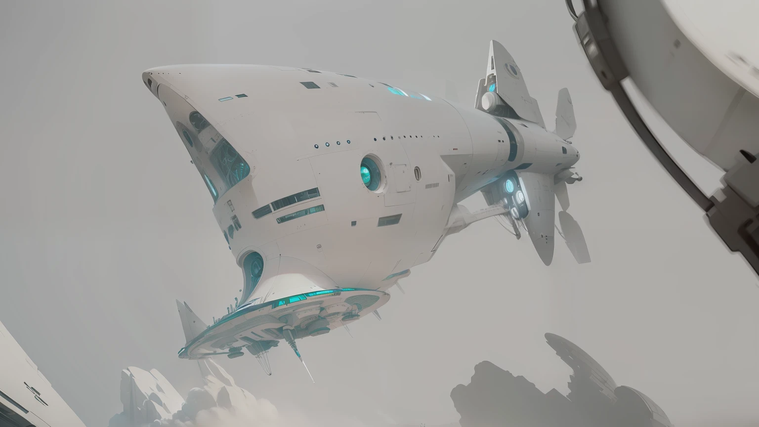 (Cinematic anime screencap,limited palette, :1.3) of (Ultra detailed:1.3),(best quality,masterpiece,highly detailed,ultra-detailed, (Analog Style photo:1.2) of a (futuristic military spaceship :1.3) , (80s style:1.2), 1980, (retro:1.2), dramatic, spaceship, sleek design, ((symmetrical)), white hull, flying over a landscape, engine exhaust, detailed hull, 8k, intricately detailed, volumetric lighting, deep shadows, photorealistic, no humans,vehicle focus, unreal engin 5,octane render,(2D:1.2), limited palette flat color,, digital painting, artstation, concept art, smooth, sharp focus,, (oil painting:1.16),(acrylic paint:1.16),, by (nvinkpunk:1.0),(kuvshinov:1.0),(dreamlikeart:1.0),(samdoesart:1.0),(modelshoot style:1.0),studio ghibli,Shinkai Makoto,(__Hyperrealism:1.3),(__Photorealism:1.3),(Colorful:1.3),((retrofuturism)),(science fiction),dystopian Art,ultrafine,detailed,future tech,by Clarence Holbrook CArter,by Ed Emshwiller,CGSociety, --auto