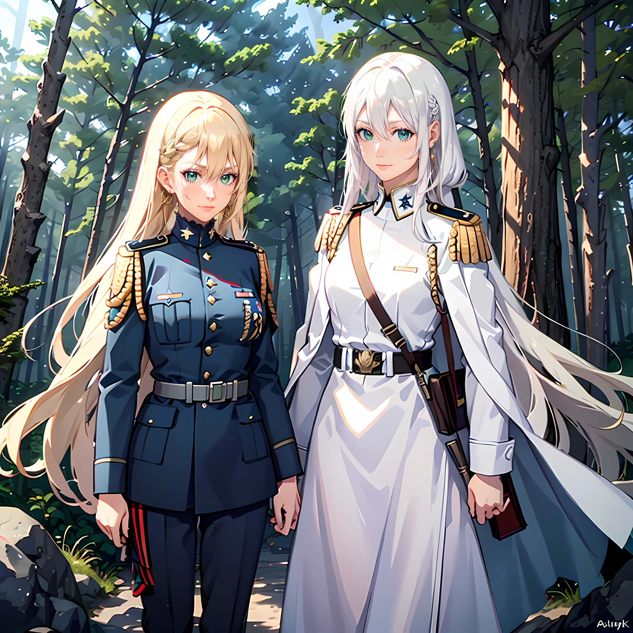 Slavic appearance, high cheekbones, pronounced cheekbones, Green eyes, Straight nose, High detail of hair, hair up to the shoulders.
