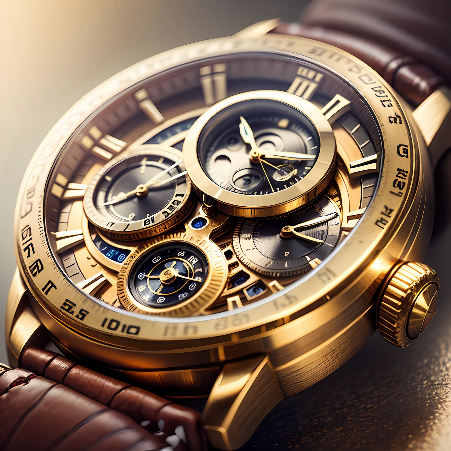 commercial photo, gold watch advertisement, realistic, high definition, ultra quality, advertisement, --auto --s2