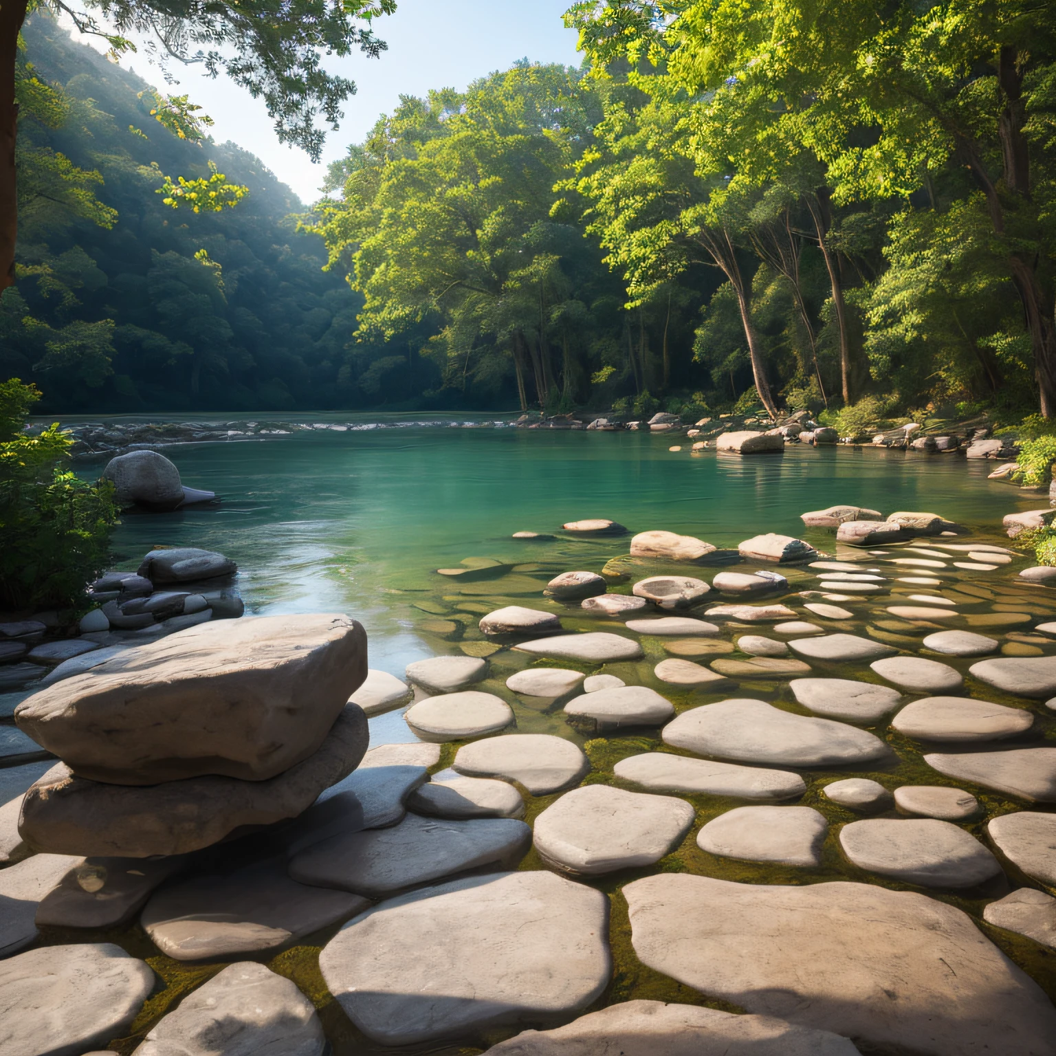 beautiful background for product photography with stone platform --auto