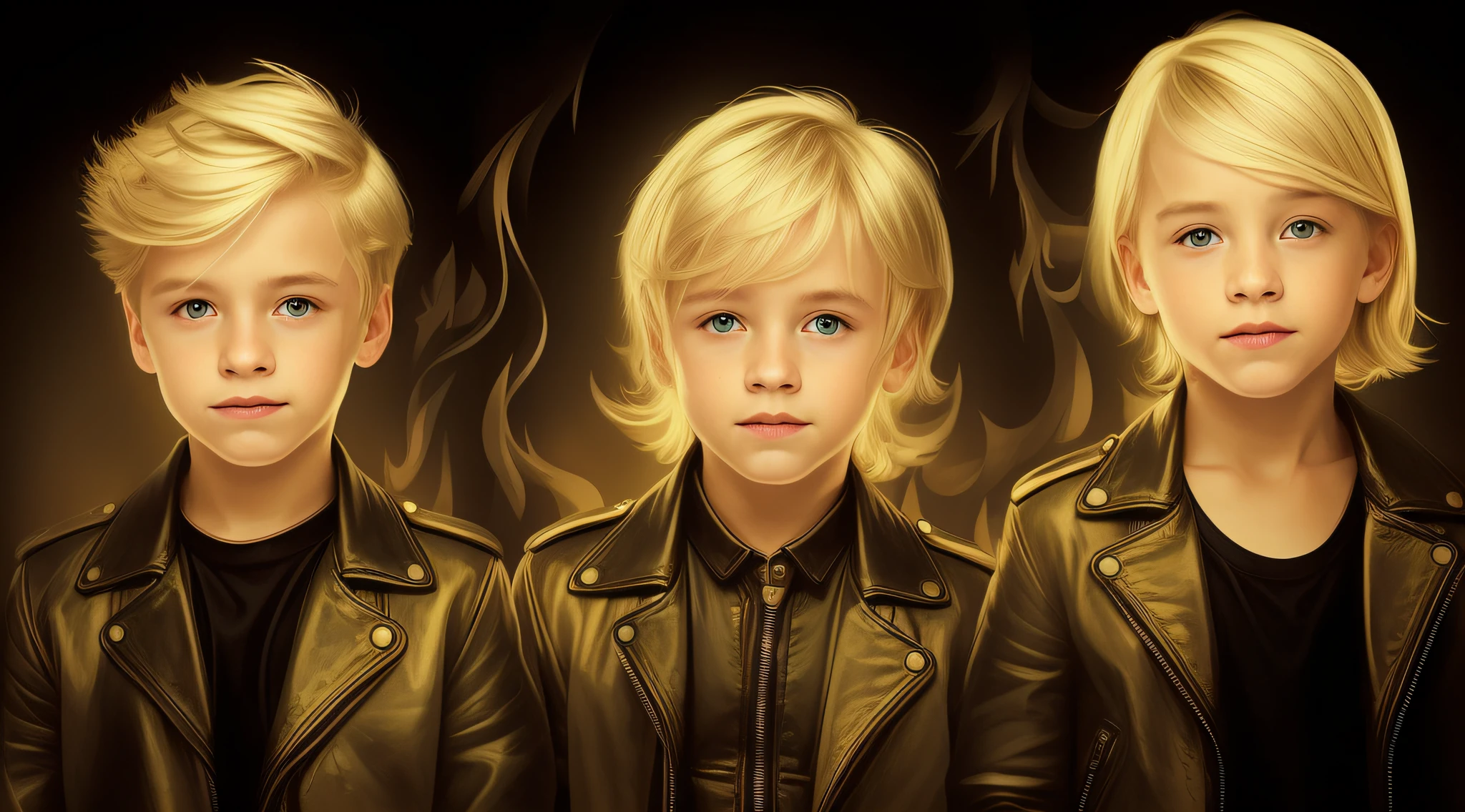 loiro com olhos azuis e cabelos loiros, young blonde boy fantasy thief, next gen, Chamas azuis, new album cover, arte oficial, color studio portrait, imagem do avatar, photo manipulation, Similares a Malfoy, photohopped, album cover, James Cameron Estilo Avatar, foto de closeup, cabelos loiros olhos azuis, garotada, alternate album cover, digital illustation, menino