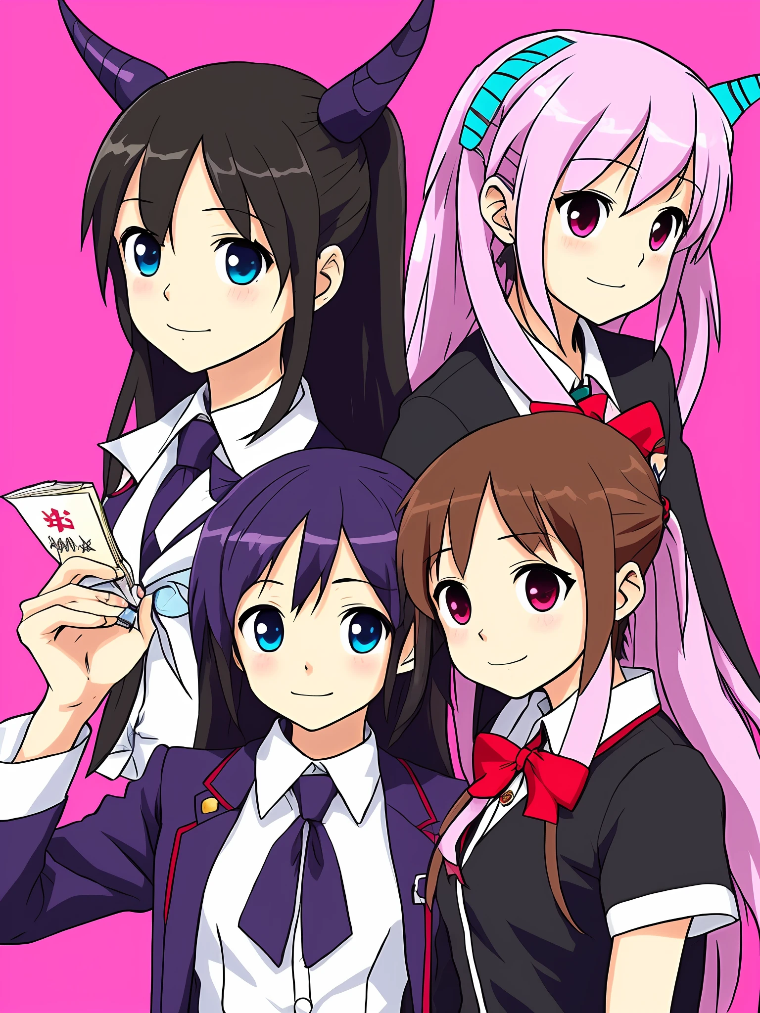 ibuki mioda and yui hirasawa