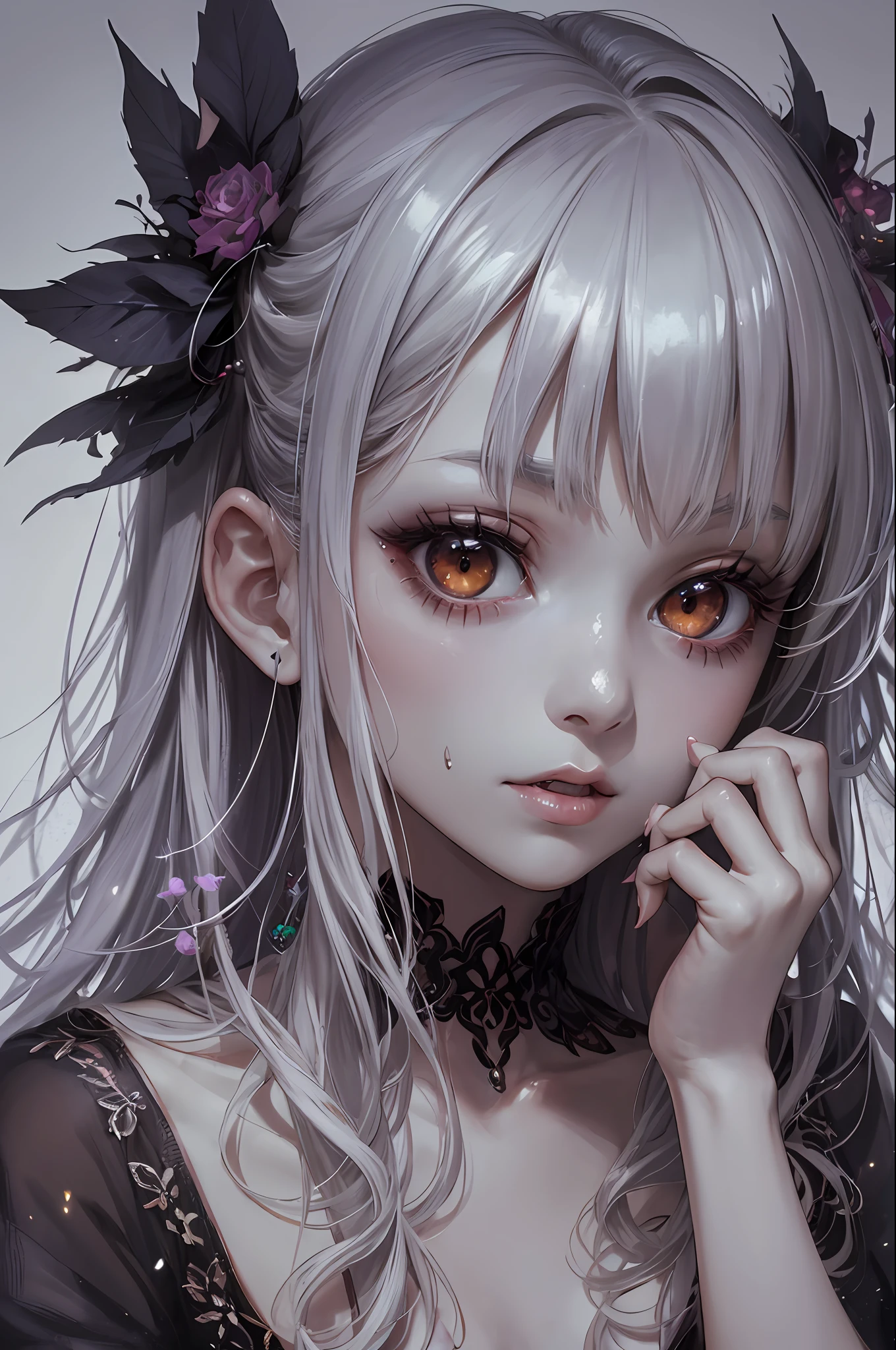 beautiful girl from (Zom 100: Zombie ni Naru made ni Shitai 100 no Koto) highest detail, highest resolution, intricate design, messy hair, delicate skin, --auto --s2