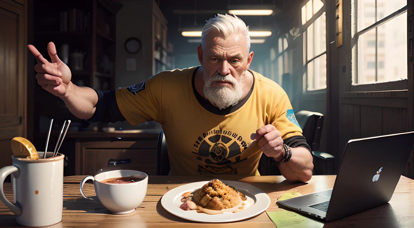 SCP 181, from SCP lore, a human who has good luck in all types of situations, humoristic folletin propaganda, high-fructose cornmeal, for breakfast, in the style of Greg Charlton, trending on artstation, artstation futurism, f8 --auto