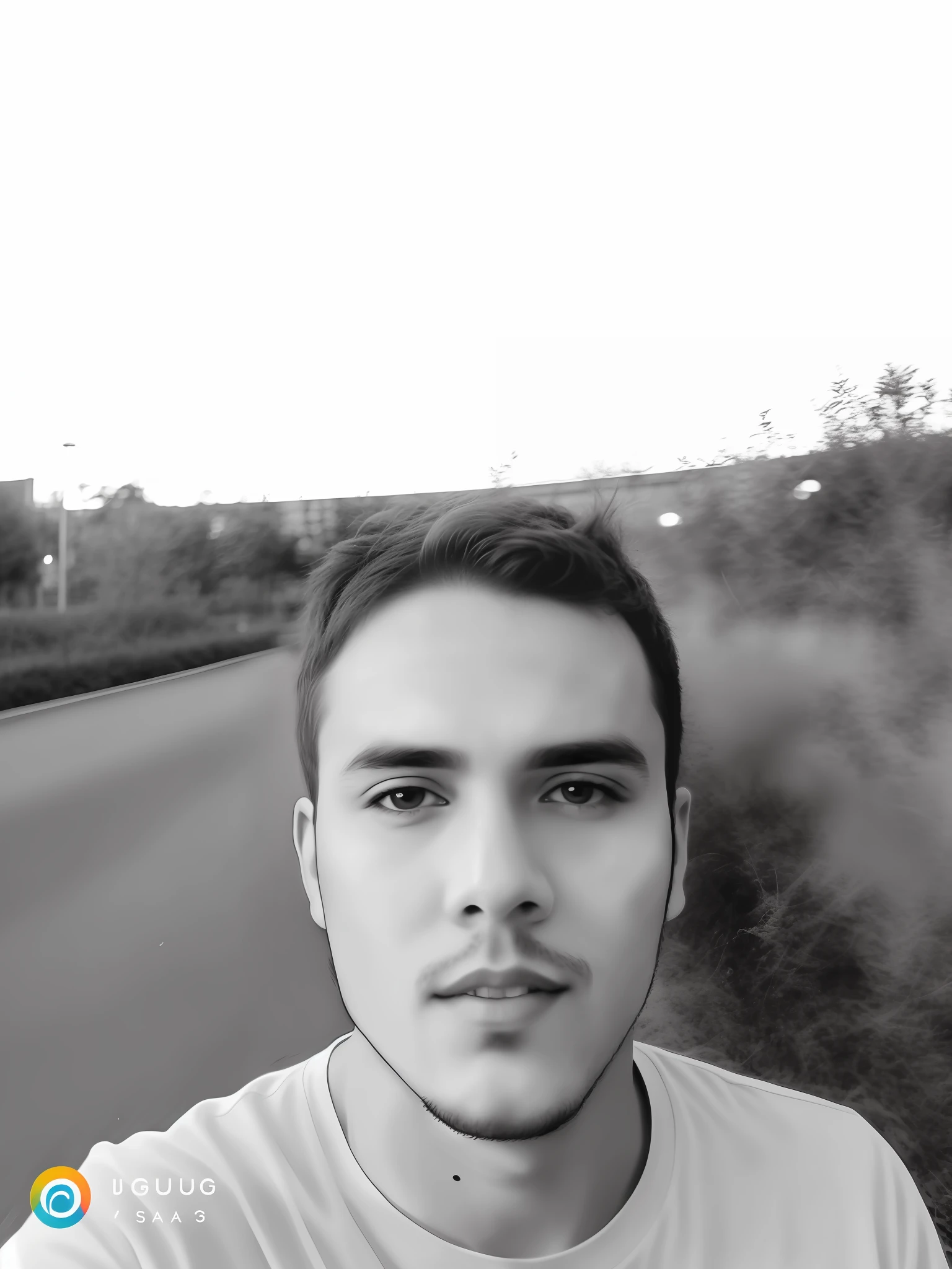 RAW photo, a portrait photo of 25 y.o man in casual clothes, night, city street, (high detailed skin:1.2), 8k uhd, dslr, soft lighting, high quality, film grain, Fujifilm XT3