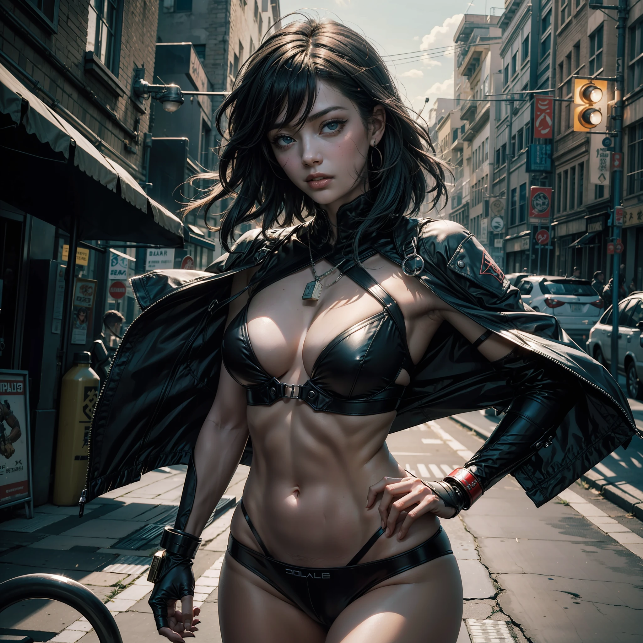 mature female synthetic Armored Suit GSDF cyborgs "full-body prosthesis" augmented-cybernetic strange Urban sundrop chaos Scene transparent "Motoko Kusanagi" contre-jours "Heavy Metal" Devastating Will-o'-the-wisp war cyberpunk battle "luis Royo" jukebox Commander African Goddess dazzling slow-motion walk Cosplay Major decorated "Scarlett Johansson" "Tina Turner" "Batou" Shirow's Pilots jacket cow-boy emblème "Ghost_in_the_shell" écusson key sunLight intricate luminescence volumetric ultra:1.5 pro-Photorealistic:1.5 optimaux:1.5 qualities:1.5 details:1.5 precise:1.5 reflex:1.5 max:1.5 resolution:1.5 perfection:1.5 graduates:1.5 nettetés:1.5 improved:1.5 Octane_rendues:1.5 UHD XT3 16K DSLR HDR UnrealEngine5 ombres profondeurs:1.5 analogiques color-coded 3DCG cgi vfx sfx fkaa txaa rtx ssao Symmetrical Body Athletes Tanned Skin Face sensuel Effects Cheekbones Glushing Embarrassed:1.5 eye-liner saphirs saturate:1.5 beaux:1.5 dark eyes black pupils brown iris lazulis turquoise mouth opengl-shaders teeth obvious smiles hairstyle short bangs:1.3 extatiques Floating Jacket Fixed Eccentric Cape Levitating Shoulders-Off Shirt Lace Clavicles White Papillotes embroidered bikini:1.5 corsait navy thick leathers breasts varied pointed:1.37 satin felt skirts:1.5 matching ample swinging spinels navel:1.3 waist belt-chastity padlock Gold silver agate pubis bristles scarlet pubis-hairy indigo underwear:1.5 Snap garters thighs legs gothic stainless steel boots decorated onyx fleuraison incandescentes CGSCOSITY toys Cristallines Truck Mecha robot magic heart:1.5 hearth rubis invoques:1.5 Tachikoma (EOS R6 135mm 1/1250s f/2.8 ISO400) fullbodye Mécanisés adaptable Canon-ion flash blow glow mannequins dramatic opale Saber straight fully dressed armor heavy chrome metallic flat rune lava bands helmet-antenne Tourmaline glyphes plasma brasses cuivres chef-d' equirectangular background 360 Earth outdoor engravings tattoo (par Michelangelo) Bruce Weber girls varied:1.5 nsfw etc.