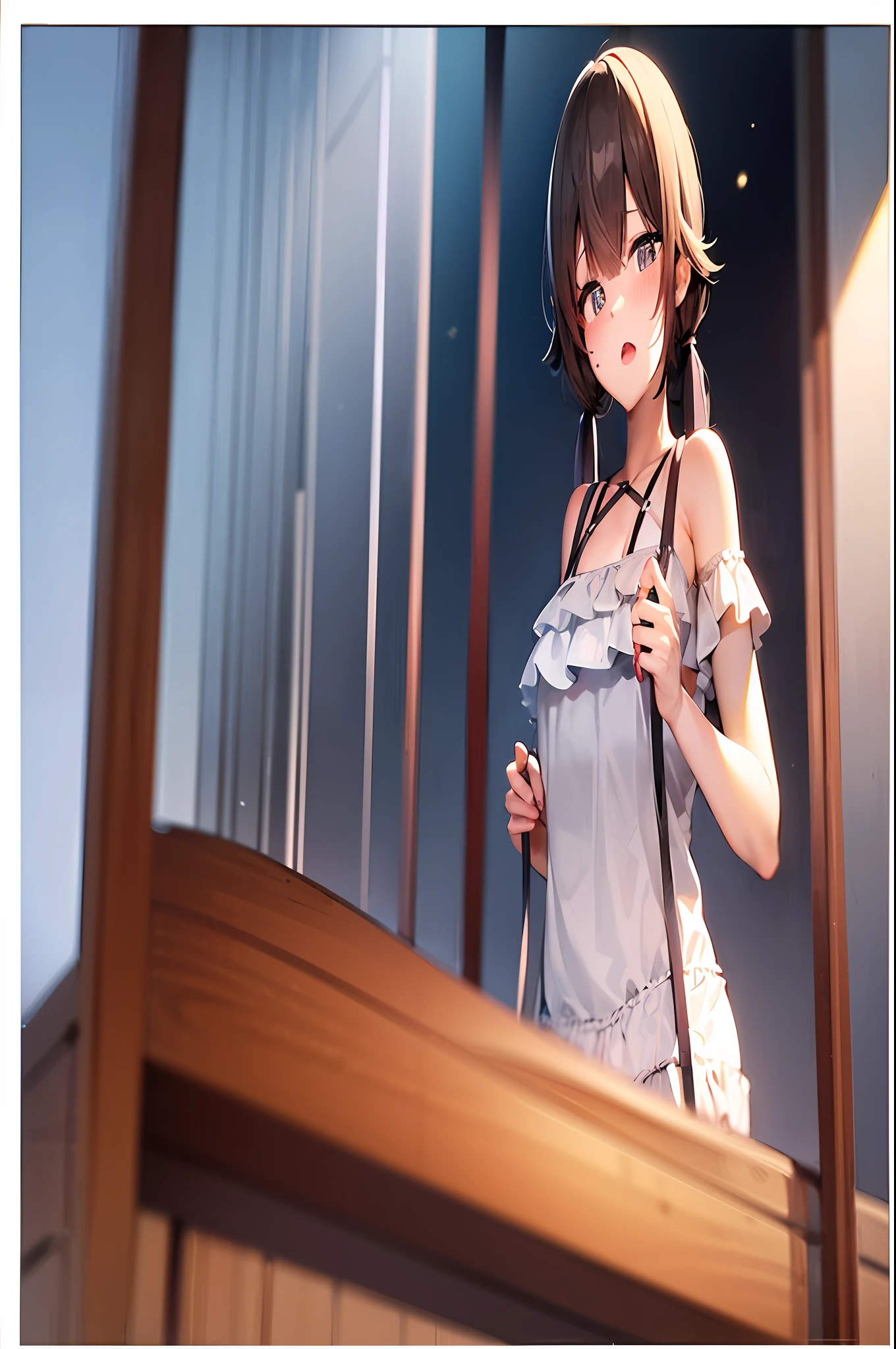 A transcendental cute girl who unknowingly likes it.