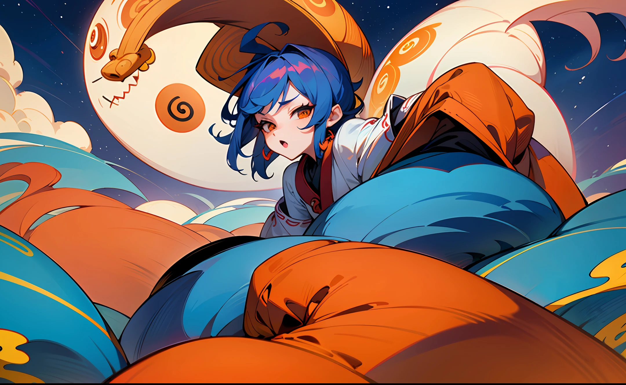 Um youkai que simbolize o dia e a noite
