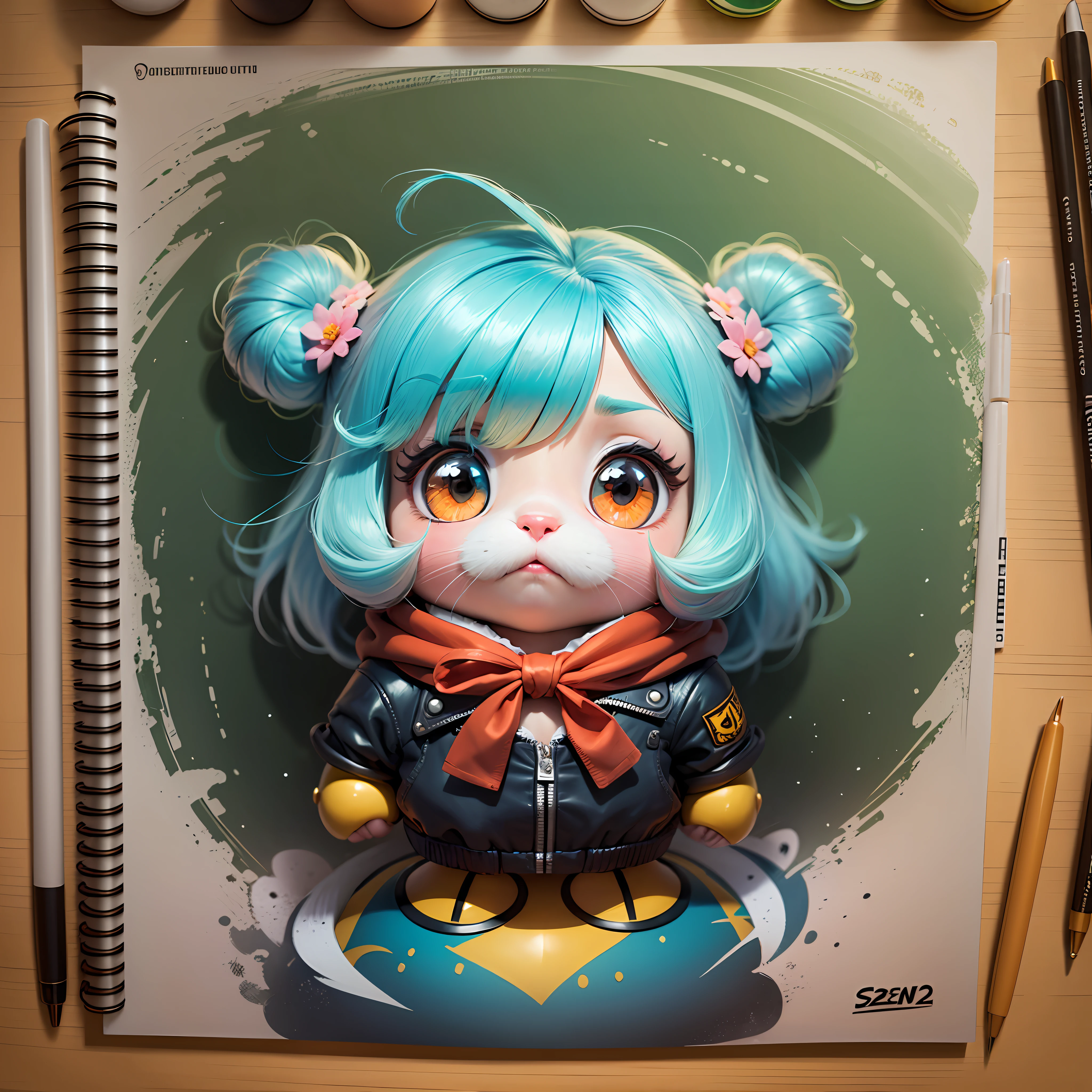 Create some new characters, based on cartoons --auto --s2