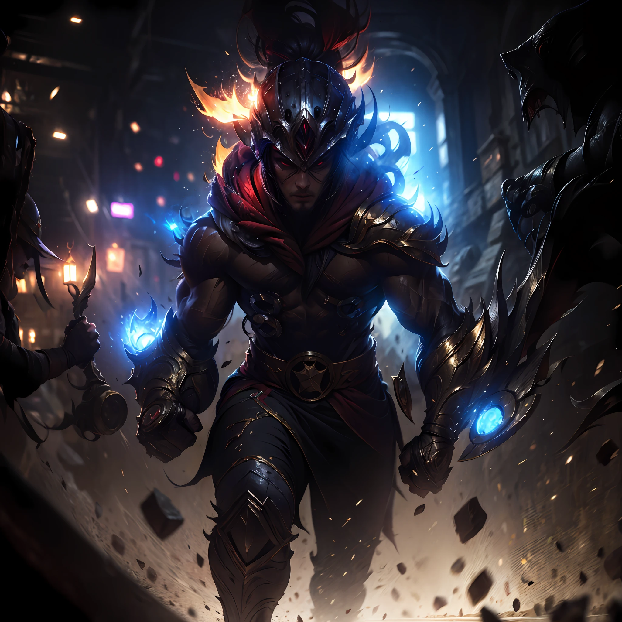 combat scene