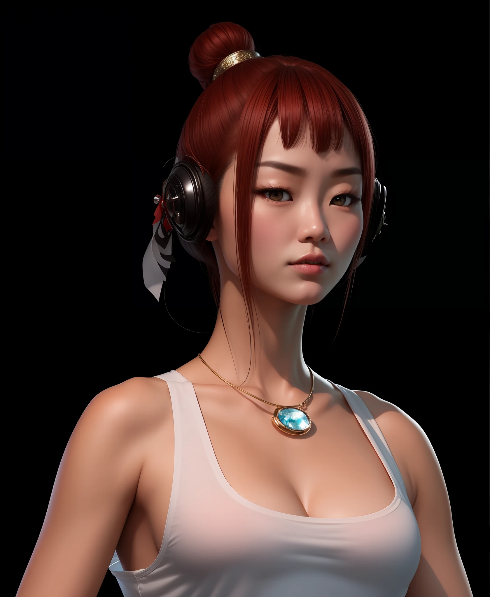 Turn into an ultra realistic Asian woman