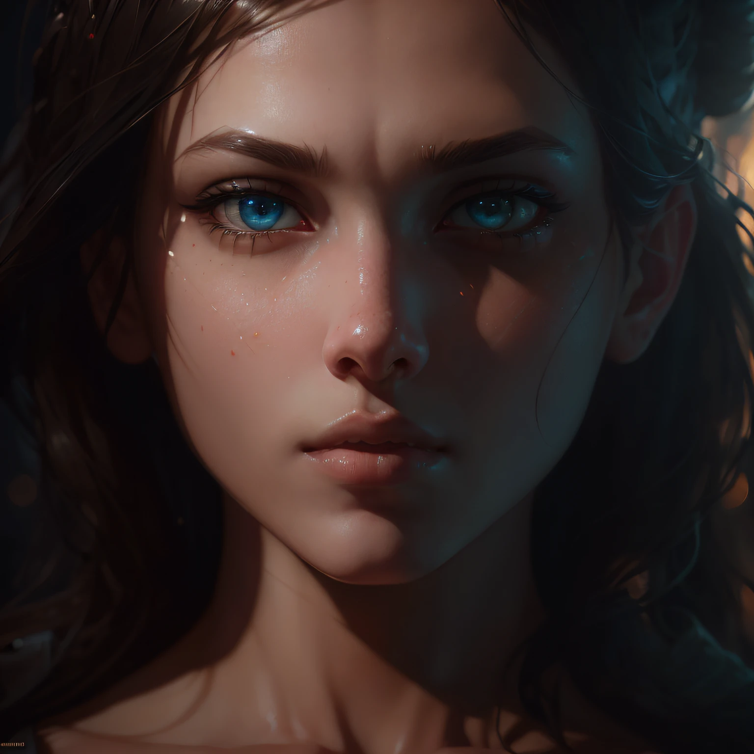 (masterpiece:1.1), (best quality:1.1), (anatomically correct:1.1), (perfect arms:1.1), ((detailed face:1.3)), (detailed skin), (perfect eyes), (nose perfect), (realistic), octane rendering, sharp focus,(8k), (4k), (masterpiece), (best quality), ((huge lips: 1.3)), detailed background, art by artgerm and greg rutkowski, cinematic lighting, 8k --auto