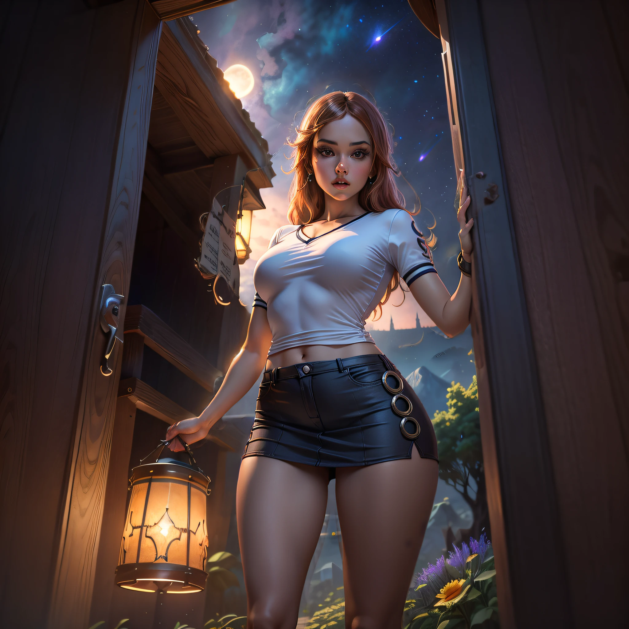 Wearing mini skirt, very detailed, ultra realistic, masterpiece, 8k