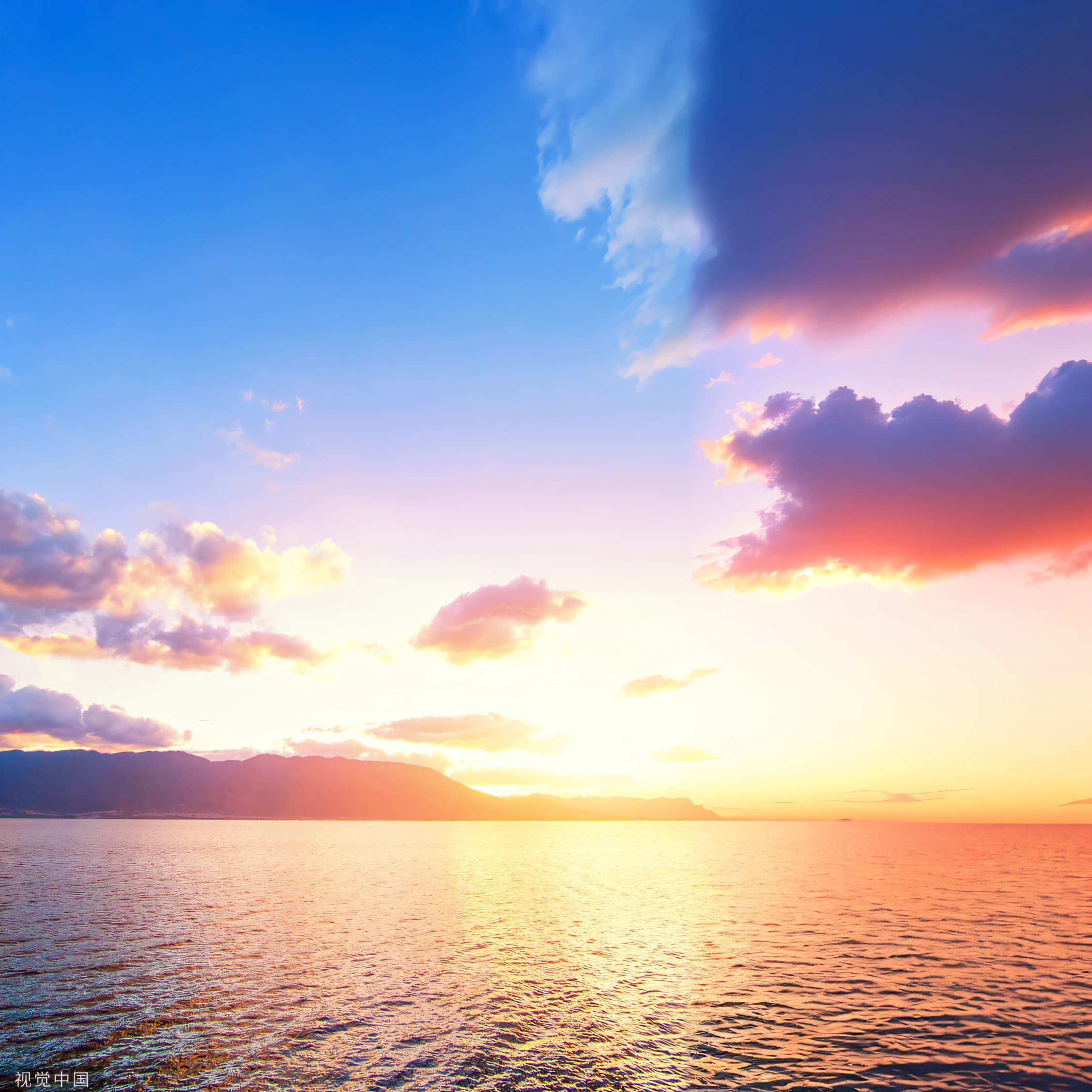 Colorful sunset, background is sunset clouds, it is sunset, sky and ocean background, Sunset background, blue sky at sunset, the most beautiful sunset, with vibrant sky, nice sunset, sunset sky in background, in soft dreamy light at sunset, blue sky with colorful clouds