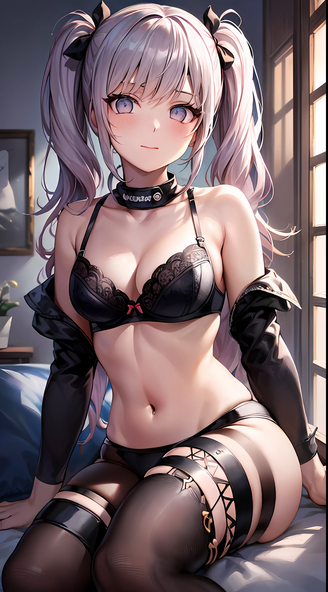 hora da maquiagem, stringbikini, soft sofa, tarde da noite, (quarto pastel bonito: 1.3), surpreso,
quebrar
(Top Quality, Masterpiece, 8K, Muito Detalhado, Pretty Girl), (1 Menina: 1.5), (Loli: 1.3), Blush, (Show: 1.2), (Cute Bra: 1.2), (
(cabelo rosa platinado), (sombra dos olhos: 1.1), pele brilhante, (mascara: 1.0), (medium-chested: 1.5), blake,
(da frente: 1.8), twintails, (sentado: 1.3), knee tights,
break
Ultra High Resolution, Absurdo, (Fundo altamente detalhado: 1.1), Arte Oficial, dramatic  lighting, IQ20000,