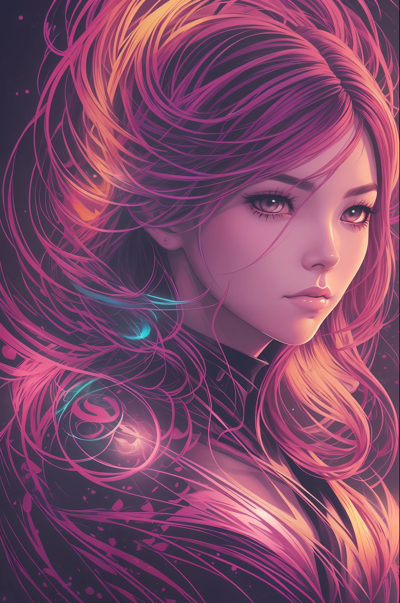 Maximaliset Rococo. Fuga Astral! Splash art, retrato de vietnamita, Vietnamese with indigo red hair, inspirado em StarCraft, epic, arts station, estilo splash de tinta colorida, contorno, hiperdetalhado intricadamente detalhado, fantasia, motor irreal, terrific, detalhes intrincados, tela inicial, cores complementares, arte conceitual de fantasia , 16k resolution, obra-prima deviantart, oild painting, pinceladas pesadas, pingos de tinta, splash arts, ambiente neon, cores suaves, estilo aquarela, filigrana detalhada, rim lighting, magia, surreal, fantasia, ultra, realista, Crystal clear resources, altamente detalhado, sharp-focus, cores suaves, rosto perfeito, olhos perfeitos, perfect fleshy lips, supple female form, vivid, Kinematic, luz de filme, hiper detalhado, hiper realista, obra-prima, atmospheric, alta resolução, vibrante, Dynamic studio lighting, wlop, Glenn Brown , Carne Griffiths, Alex Ross, artgerm e James Jean. holofote, tilt change camera.

Prompt negativo
anatomia ruim, rosto de desenho ruim, corpo de baixa qualidade, corpo de pior qualidade, corpo de desenho ruim, anatomia de desenho ruim, rosto de baixa qualidade, arte ruim, anatomia de baixa qualidade, bad proportions, gross proportions, flores, blurry, olhos vesgos, feio, bizarro , rosto mal desenhado, rosto mal desenhado, poorly drawn hands, membros mal desenhados, dedos mal desenhados, fora de enquadramento, corpo fora de enquadramento, deformado, desfigurado, mutation, mutated hands, membros mutantes. rosto mutante, malformado, membros malformados, dedos extras, toddlers, barn --auto --s2
