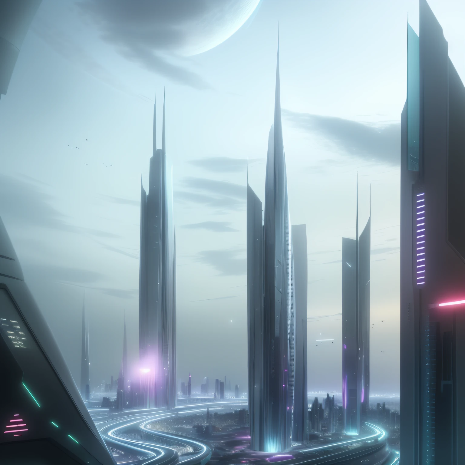futuristic city with futuristic architecture and futuristic lights, in fantasy sci - fi city, futuristic alien city, ancient sci - fi city, hyper-futuristic city, futuristic dystopian city, sci fi city, huge futuristic temple city, futuristic city scape, futuristic utopian metropolis, sci fi city, Futuristic city, futuristic utopian city, futuristic metropolis, futuristic city scape, alien futuristic city