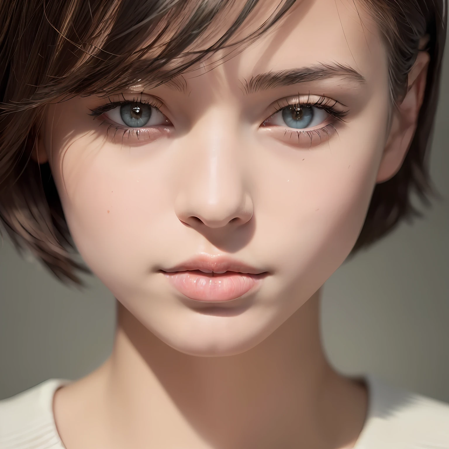 (masterpiece:1.3), (8k, photorealistic, RAW photo, best quality: 1.4), (1girl), beautiful face, (realistic face), (black hair, short hair:1.3), beautiful hairstyle, realistic eyes, beautiful detailed eyes, (realistic skin), beautiful skin, (sweater), absurdres, attractive, ultra high res, ultra realistic, highly detailed, golden ratio --auto