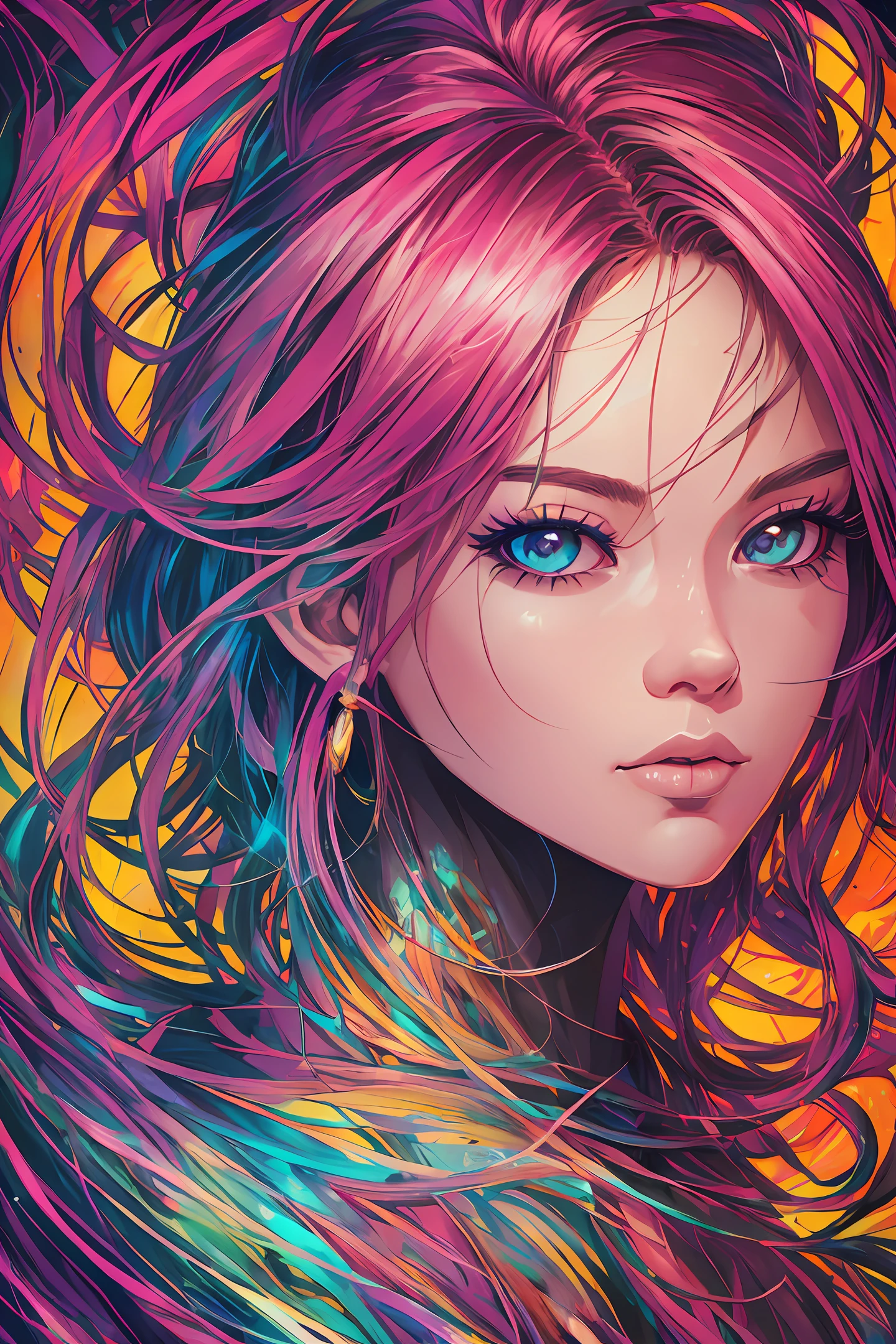 Maximaliset Rococo. Fuga Astral! Splash art, retrato de vietnamita, Vietnamese with indigo red hair, inspirado em StarCraft, epic, arts station, estilo splash de tinta colorida, contorno, hiperdetalhado intricadamente detalhado, fantasia, motor irreal, terrific, detalhes intrincados, tela inicial, cores complementares, arte conceitual de fantasia , 16k resolution, obra-prima deviantart, oild painting, pinceladas pesadas, pingos de tinta, splash arts, ambiente neon, cores suaves, estilo aquarela, filigrana detalhada, rim lighting, magia, surreal, fantasia, ultra, realista, Crystal clear resources, altamente detalhado, sharp-focus, cores suaves, rosto perfeito, olhos perfeitos, perfect fleshy lips, supple female form, vivid, Kinematic, luz de filme, hiper detalhado, hiper realista, obra-prima, atmospheric, alta resolução, vibrante, Dynamic studio lighting, wlop, Glenn Brown , Carne Griffiths, Alex Ross, artgerm e James Jean. holofote, tilt change camera.

Prompt negativo
anatomia ruim, rosto de desenho ruim, corpo de baixa qualidade, corpo de pior qualidade, corpo de desenho ruim, anatomia de desenho ruim, rosto de baixa qualidade, arte ruim, anatomia de baixa qualidade, bad proportions, gross proportions, flores, blurry, olhos vesgos, feio, bizarro , rosto mal desenhado, rosto mal desenhado, poorly drawn hands, membros mal desenhados, dedos mal desenhados, fora de enquadramento, corpo fora de enquadramento, deformado, desfigurado, mutation, mutated hands, membros mutantes. rosto mutante, malformado, membros malformados, dedos extras, toddlers, barn --auto --s2