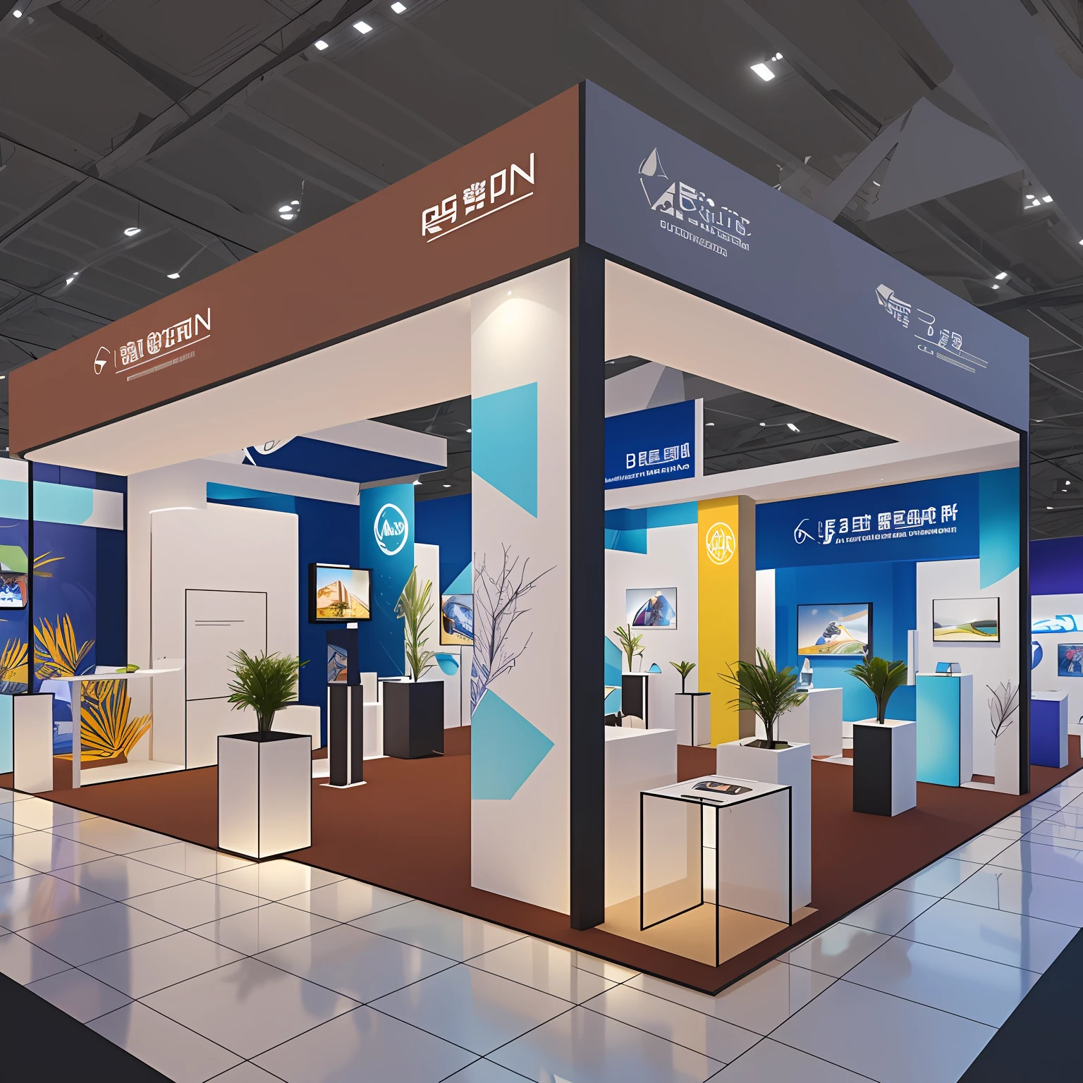 Exhibition panel design --auto