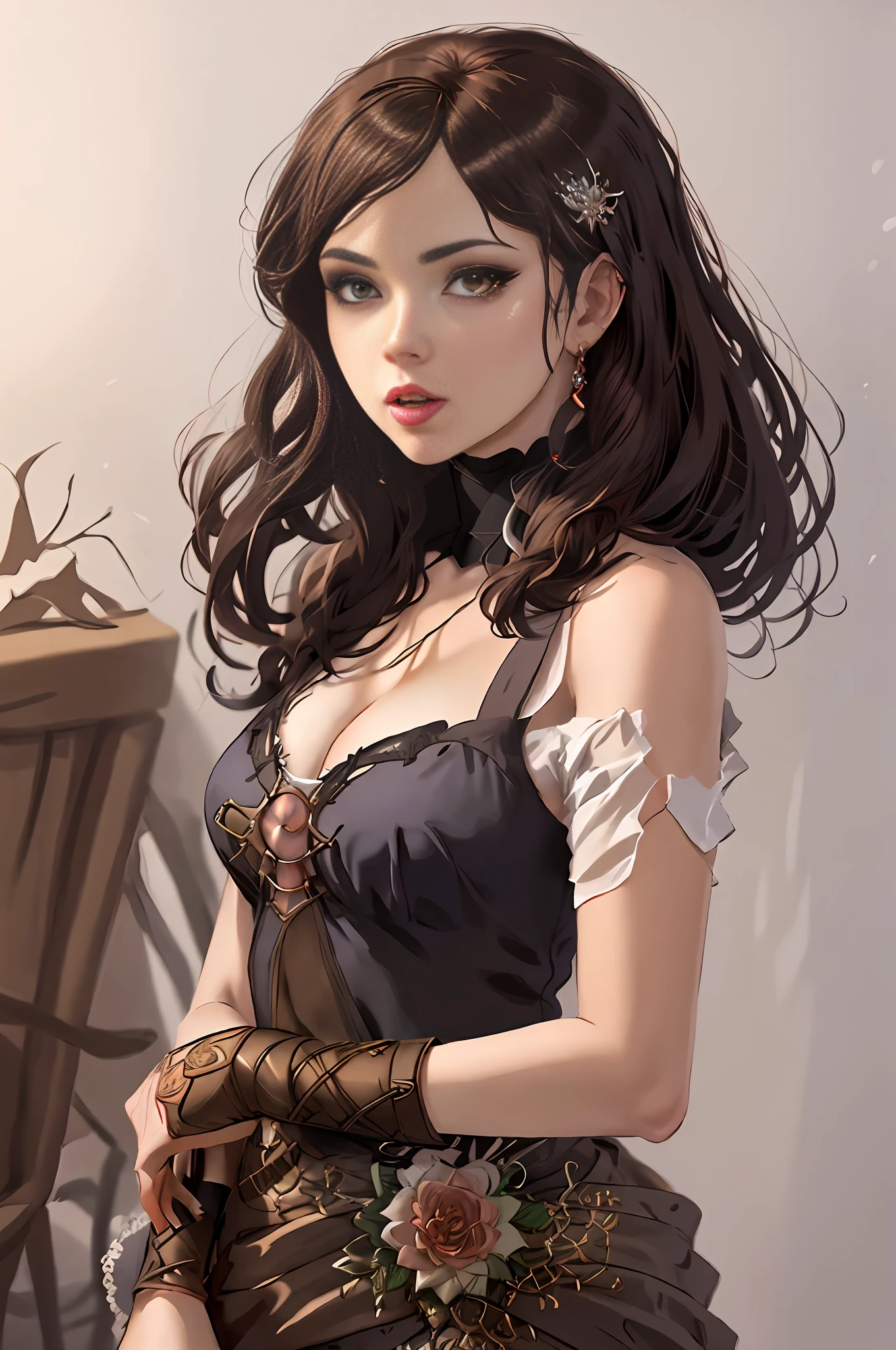 Um close up de uma mulher com um cabelo ruivo e uma espada, Rossdraw retrato, Rossdraw 1. 0, :: Rossdraws, RossDraws, RossDraws, Wlop Rossdraws, CGSetivity Portrait, RossDraws, 2. 0, inspirado por Rossdraws, Alexandra Fomina Artstation, stunning digital illustration, Menina ciborgue bonito, Lois Van RossDraw, casca, casca berserk, anime berserk, Um close up de uma mulher com um cabelo ruivo e uma espada, Rossdraw retrato, Rossdraw 1. 0, :: Rossdraws, RossDraws, RossDraws, Wlop Rossdraws, CGSetivity Portrait, RossDraws, 2. 0, inspirado por Rossdraws, Alexandra Fomina Artstation, stunning digital illustration, Menina ciborgue bonito, Lois Van RossDraw, casca, casca berserk, anime berserk