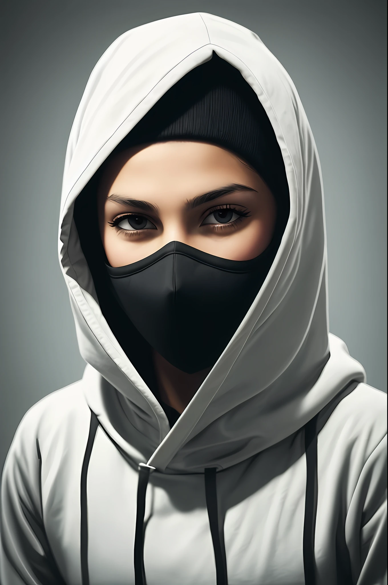 a close up of a person wearing a mask and a hood, masque anonyme, anonyme, HQ 4K Phone Wallpaper, background artwork, Papier peint incroyable, Style artistique inconnu, hd phone wallpaper, 8k hd wallpaper digital art, hd phone wallpaper, hq 4k wallpaper, high quality 16k digital art, wallpaper mobile, phone wallpaper, hacker