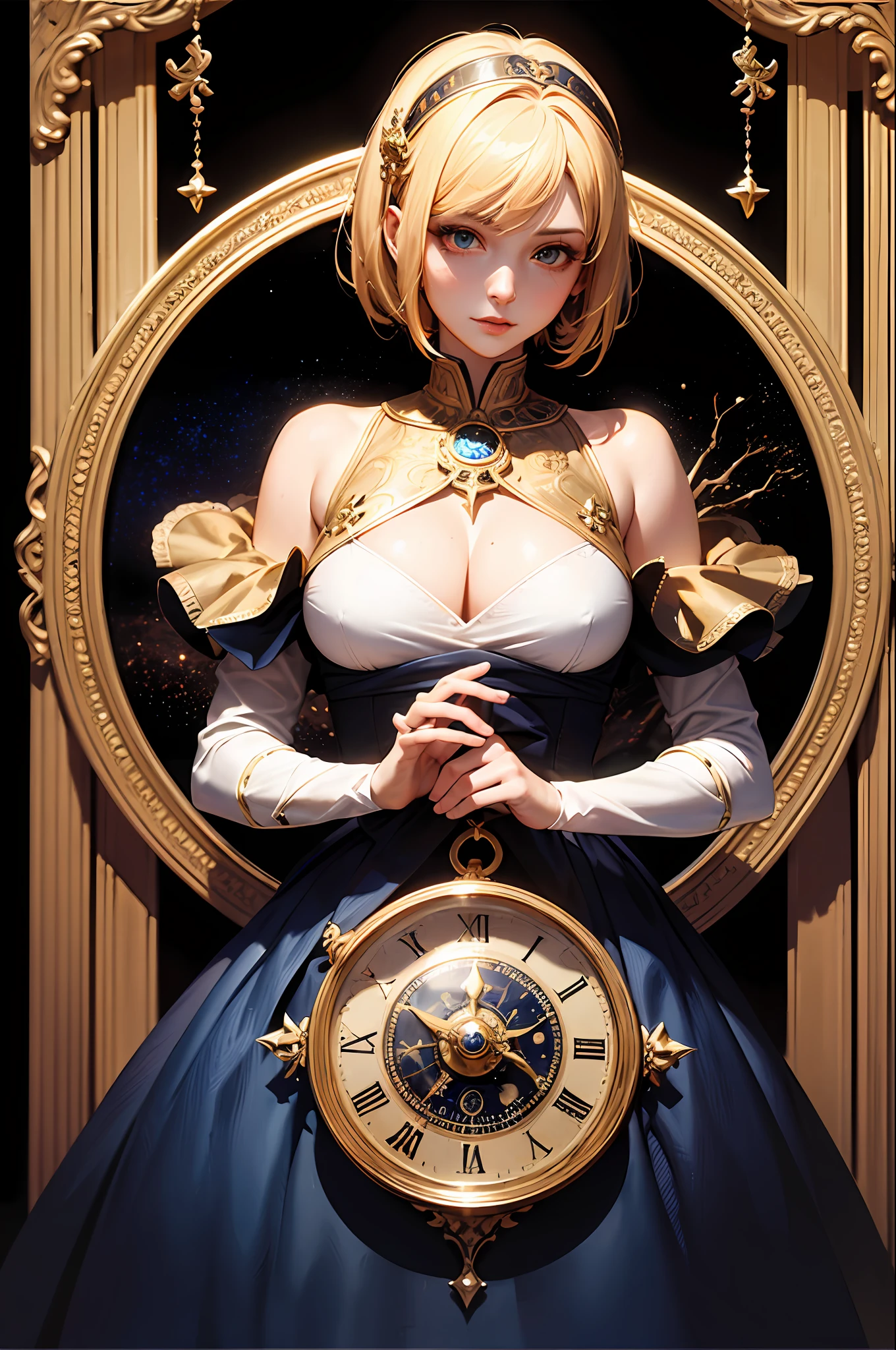 Realistic, (Masterpiece, Top Quality, Best Quality, Official Art, Beautiful and Aesthetic: 1.2), Very Detailed, Fractal Art, Colorful, Most Detailed, Leo, (Abstract Background: 1.5) (1girl: 1.3), (Cat class), yellow hair, bright eyes, earnest, combed back, short hair, , milky way, huge magical gold Leo astrolabe,dream,fantasy, gold trim,beautiful detailed sky,Style and Decoration for Leo, leo goddess,(nsfw:0.8)
delicate refective and high glass guardrail board