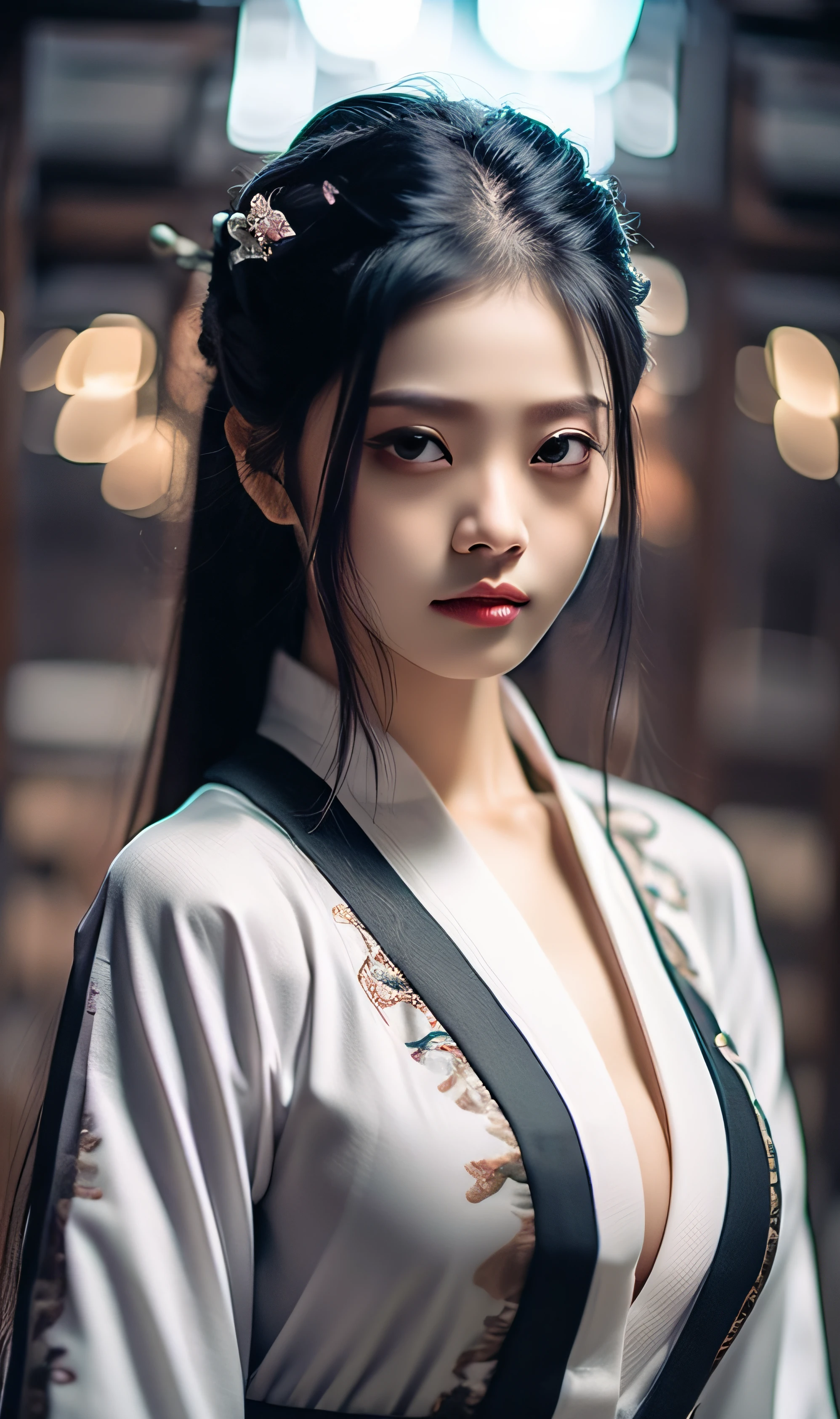 best quality, master, highres, wuxia 1girl, china dress, super Beautiful face, super beautiful eye, Super beautiful hair Super beautiful face，Super beautiful eyes，Super beautiful hair，The face is delicate