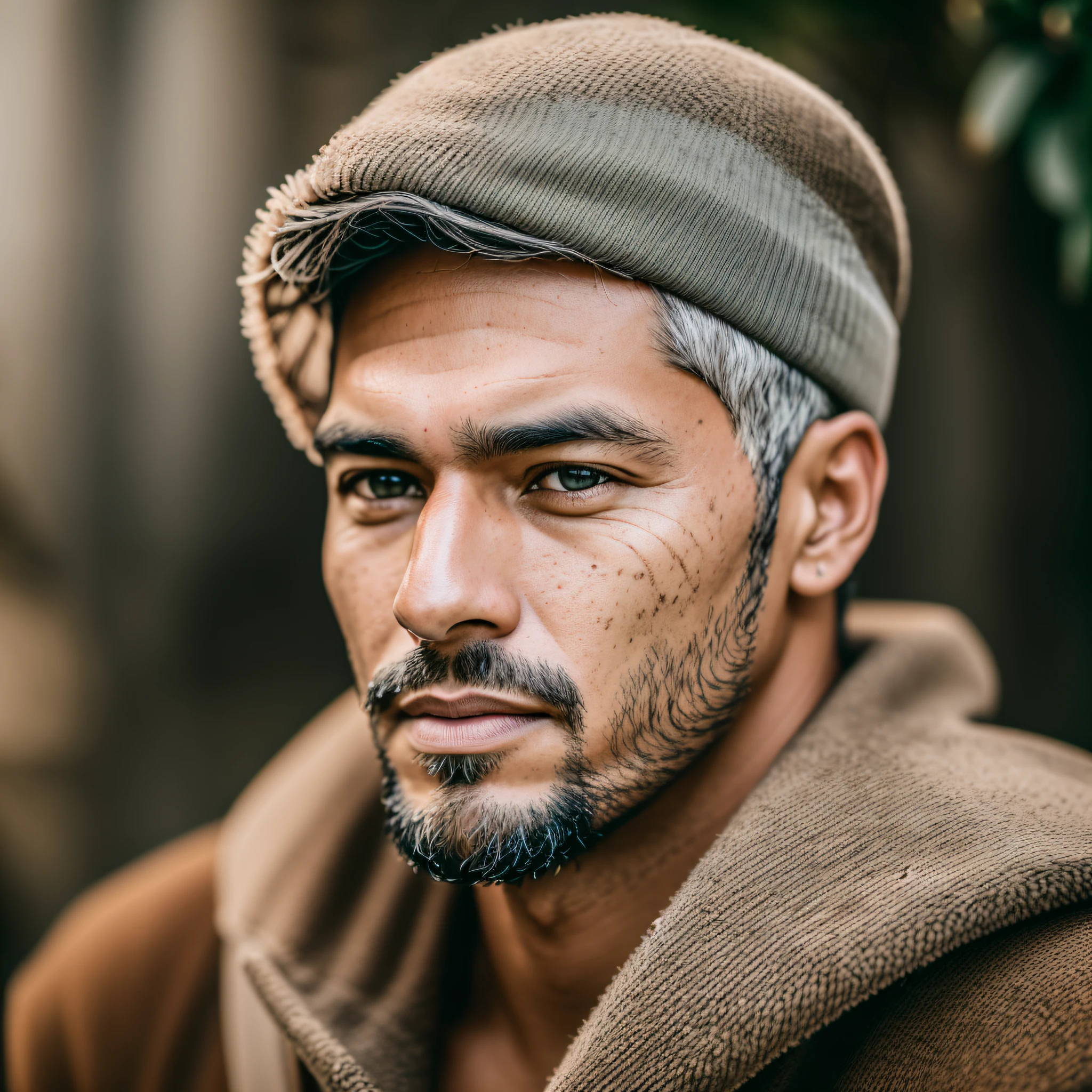 RAW photo, a (potrait:1.2) of a very handsome man, (high detailed skin:1.2), 8k uhd, dslr, soft lighting, high quality, film grain, Fujifilm XT3 --auto --s2