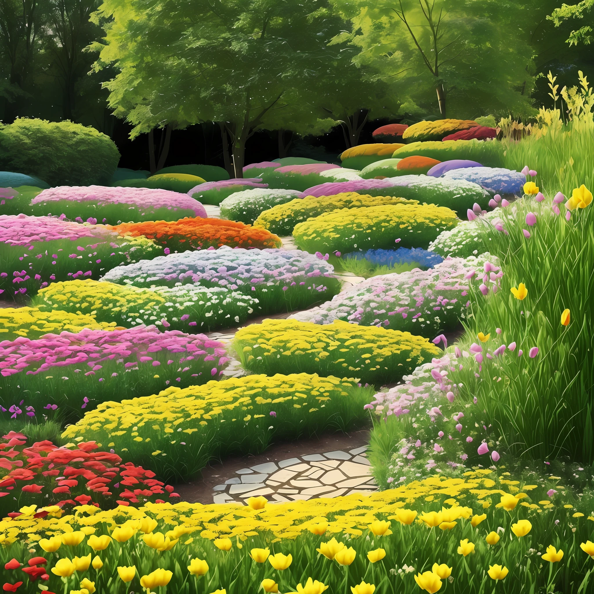 A garden of flowers that are made up of quantum particles. The flowers are constantly changing shape and color, as the particles interact with each other and with the environment. The garden is a beautiful and mysterious place, and it is a reminder of the power of quantum mechanics.
This image prompt is impossible to create with traditional photography or painting, as it would require capturing the behavior of individual quantum particles. However, it is possible to create a digital image that simulates the appearance of a quantum garden. This could be done using a computer program that generates a random sequence of quantum states, and then uses that sequence to create an image of a flower.
The Quantum Garden is a thought-provoking image that raises questions about the nature of reality. It suggests that the world we see around us is not as solid as it seems, and that there is a hidden layer of reality that is governed by the laws of quantum mechanics. --auto