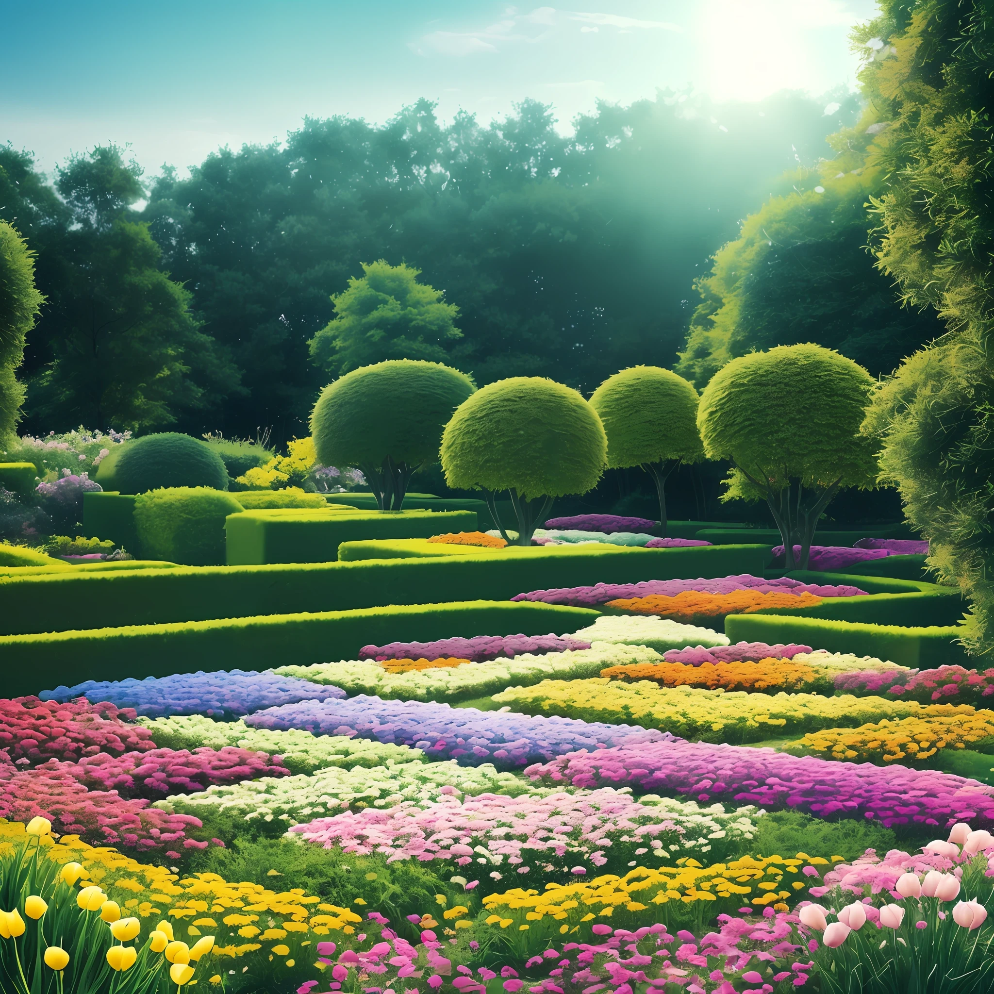 A garden of flowers that are made up of quantum particles. The flowers are constantly changing shape and color, as the particles interact with each other and with the environment. The garden is a beautiful and mysterious place, and it is a reminder of the power of quantum mechanics.
This image prompt is impossible to create with traditional photography or painting, as it would require capturing the behavior of individual quantum particles. However, it is possible to create a digital image that simulates the appearance of a quantum garden. This could be done using a computer program that generates a random sequence of quantum states, and then uses that sequence to create an image of a flower.
The Quantum Garden is a thought-provoking image that raises questions about the nature of reality. It suggests that the world we see around us is not as solid as it seems, and that there is a hidden layer of reality that is governed by the laws of quantum mechanics. --auto
