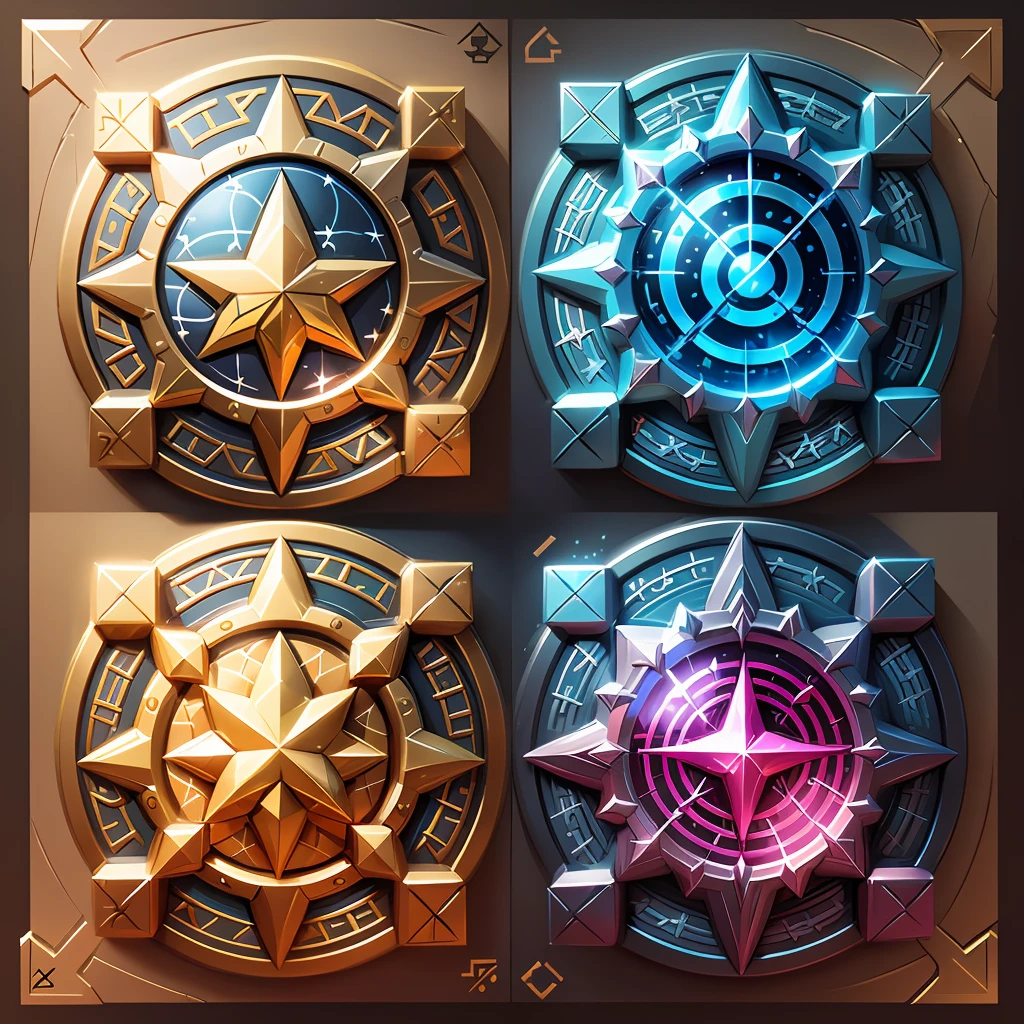 Draw a magic house icon,Marvel Universe style,Embodies the theme of AI,Rich in technology and mystery,It's like it was created by an alien civilization,Very dreamy --auto