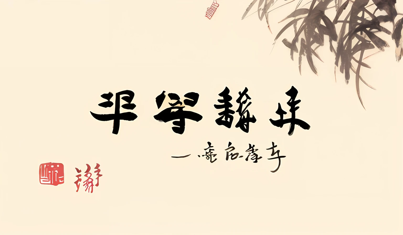 there is a picture of a chinese text written in english, Chinese text, qi baishi style, artwork in the style of z.in the. gu, in style of ruan jia, inspired by Pu Hua, Middle metaverse, Overlay Chinese text, Inspired by Qi Baishi, inspired by Emperor Huizong of Song