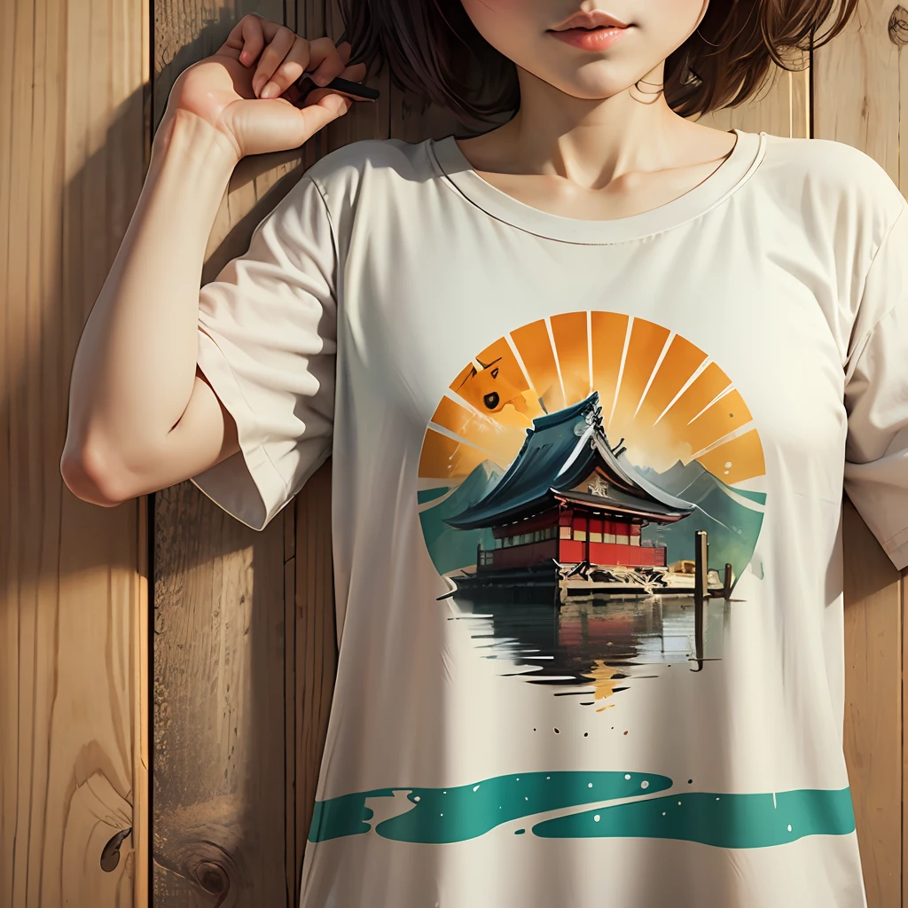 Create a collection of Japanese-themed t-shirt prints --auto --s2