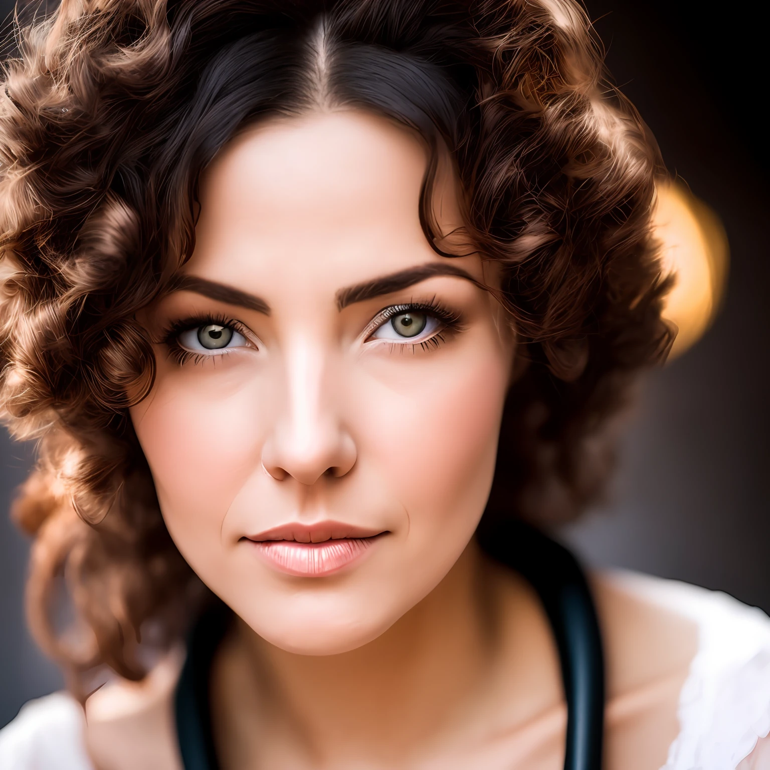 ao ar livre, luar, steampunk, colinas, uma foto RAW uma mulher de casaco velho, (closeup:1.2), toupeiras, cabelo branco, pele ultra detalhada, fotojornalismo pouca luz