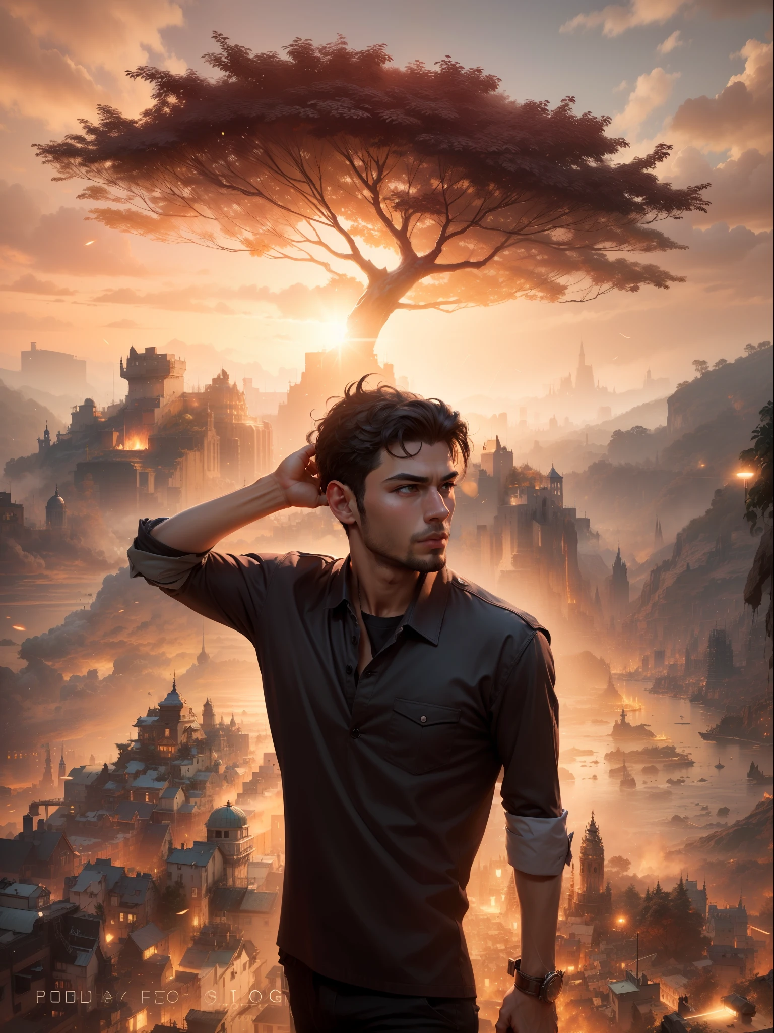 Change background syber pank handsome boy. realistic face. 8k ultra resolution.