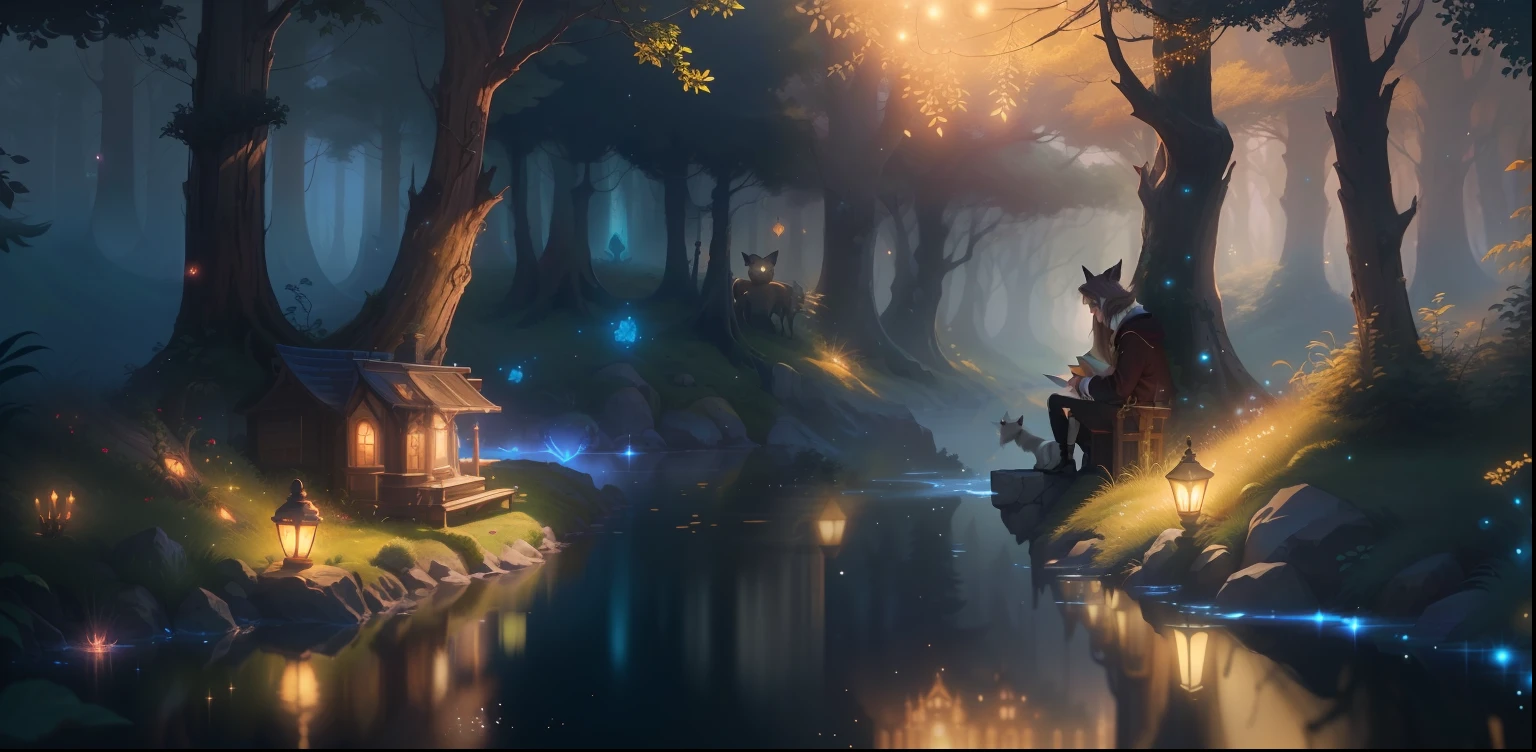 the magical world called Gleamwood, a peculiar animated series of adventures unfolded. This tale, my dear reader, is about the power of love that transcends different species and challenges norms in an enchanted forest
