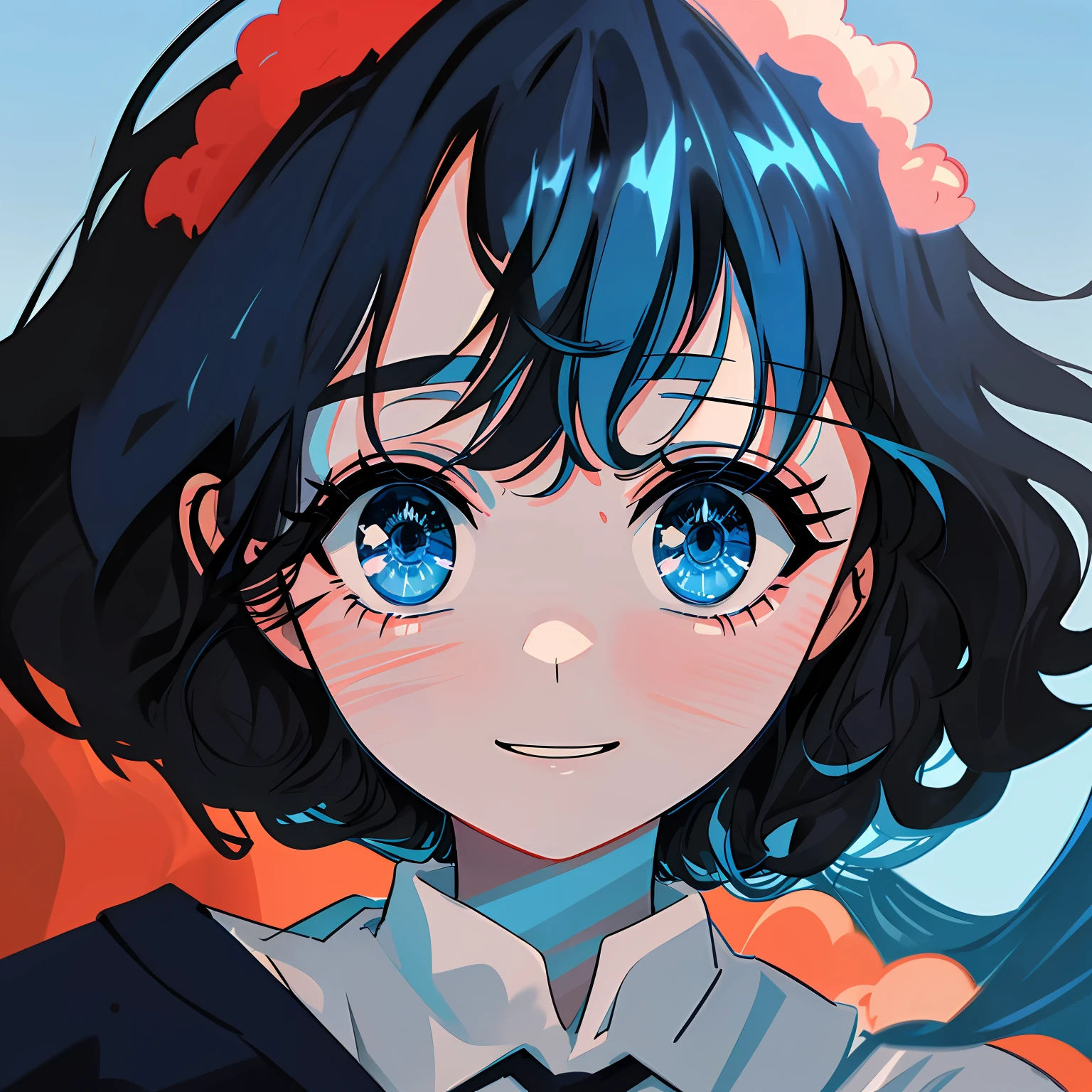 light smile, ear blush, fang, fume, anaglyph, atmospheric perspective, anime style, multiple views, high detail, Ghibli-like colours, emoji, 8k, super detail, ccurate, best quality, masterpiece, UHD, award winning --auto
