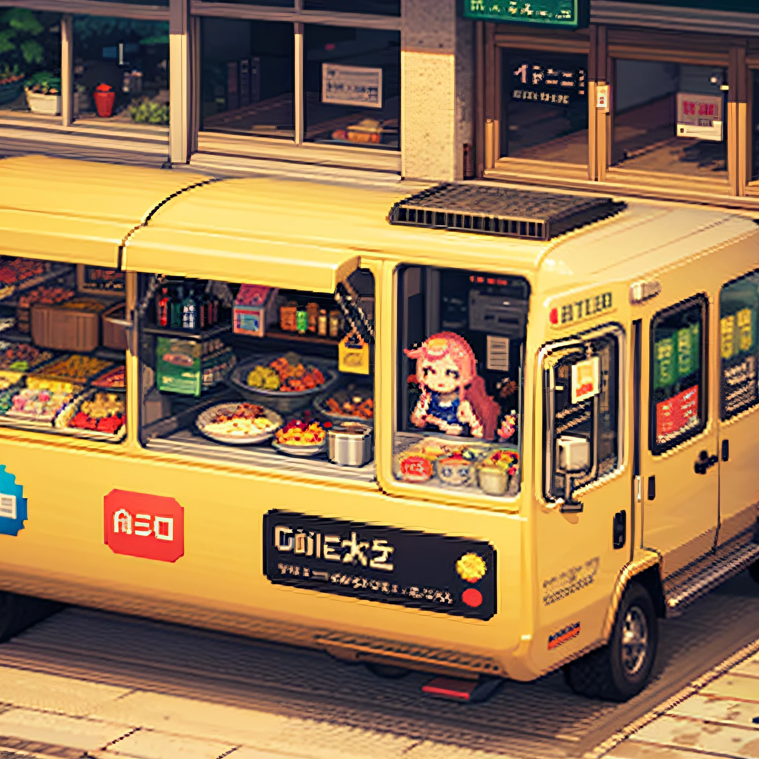 Pixel art、cook --auto